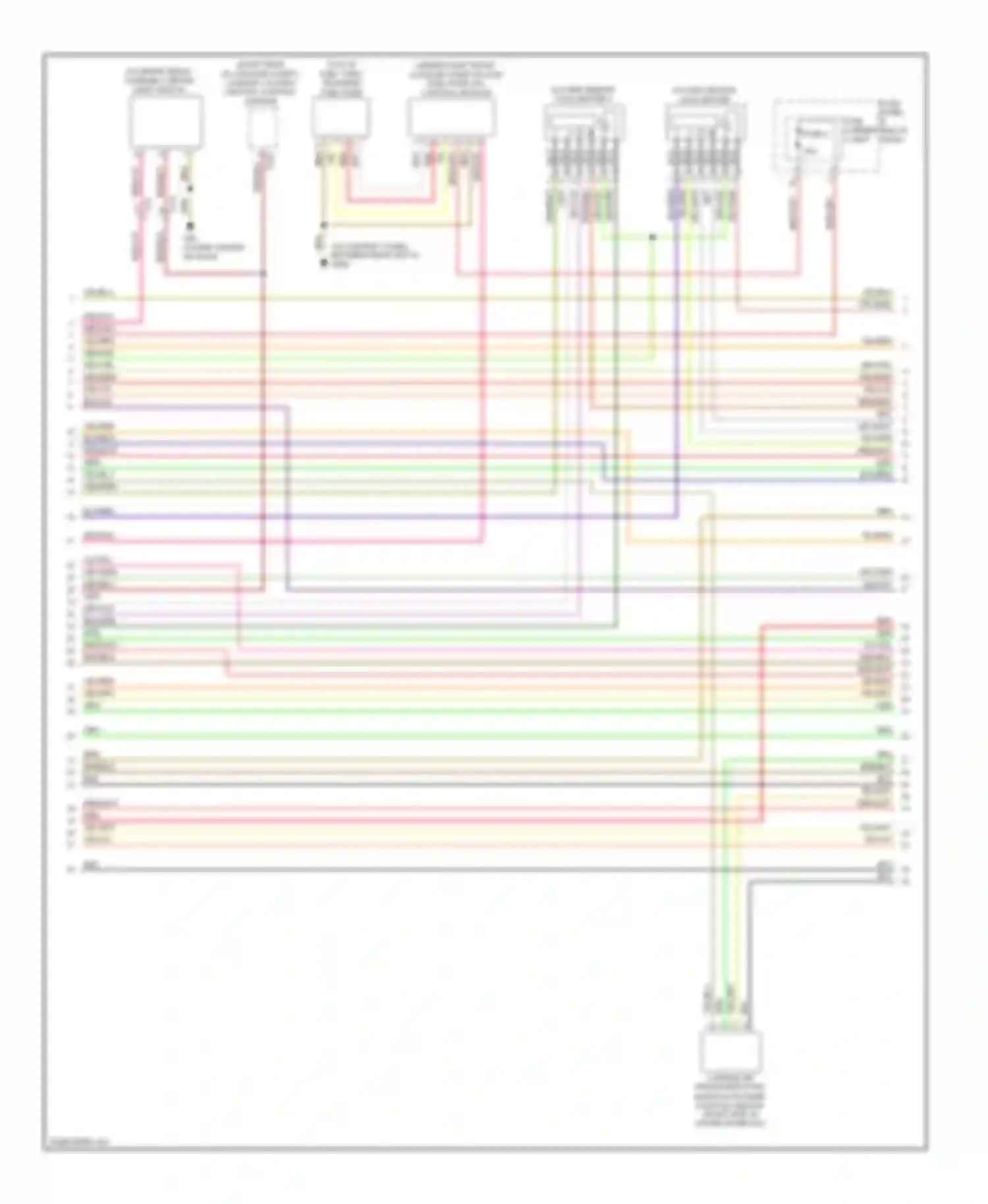 Wiring diagram grn/yel for Audi A7 I (2010-2014) (19 of 49)