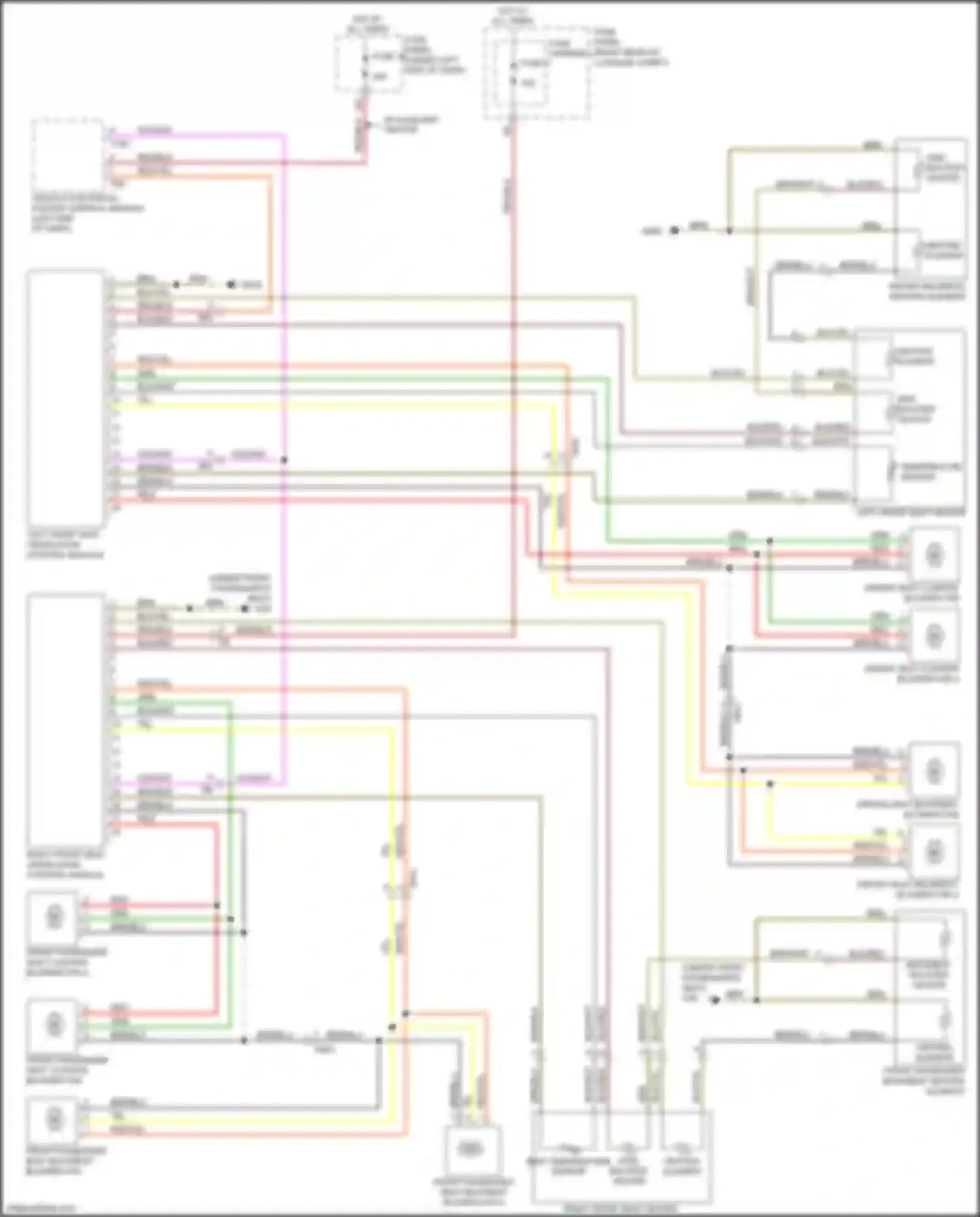 Wiring diagram fuse 9 for Audi A7 I (2010-2014)