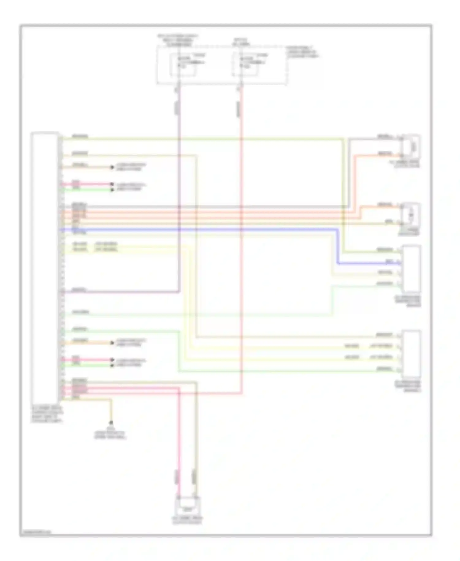 Wiring diagram fuse 5 carrier 5 for Audi A7 I (2010-2014)