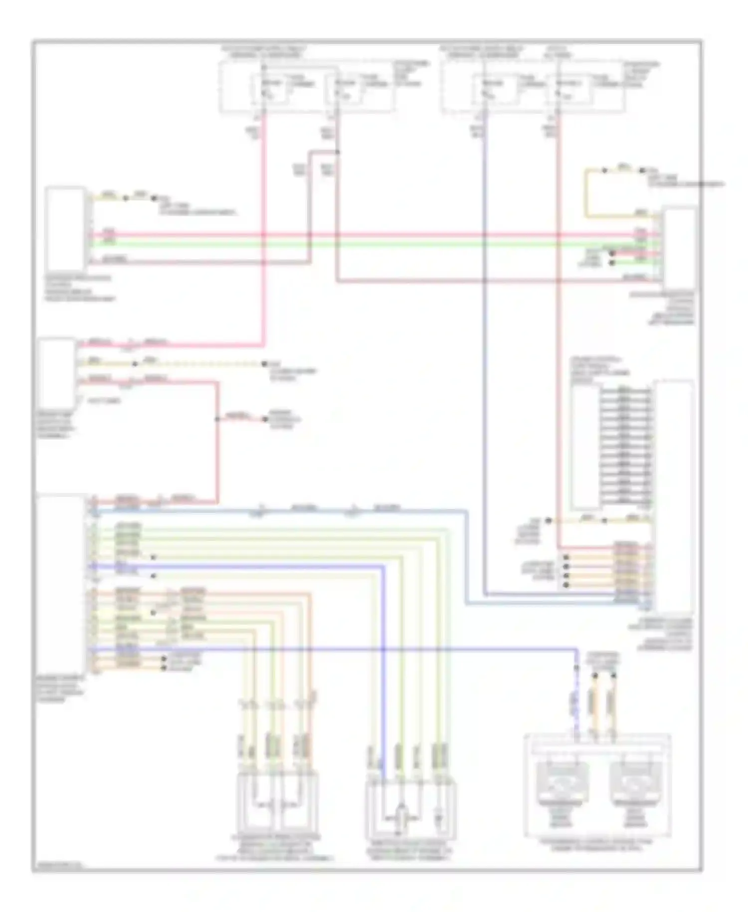 Wiring diagram fuse 6 for Audi A7 I (2010-2014)