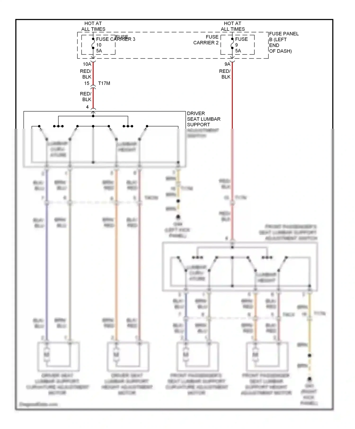 Audi A7 I (2010-2014) (left kick panel) wiring diagram  (26 of 35)