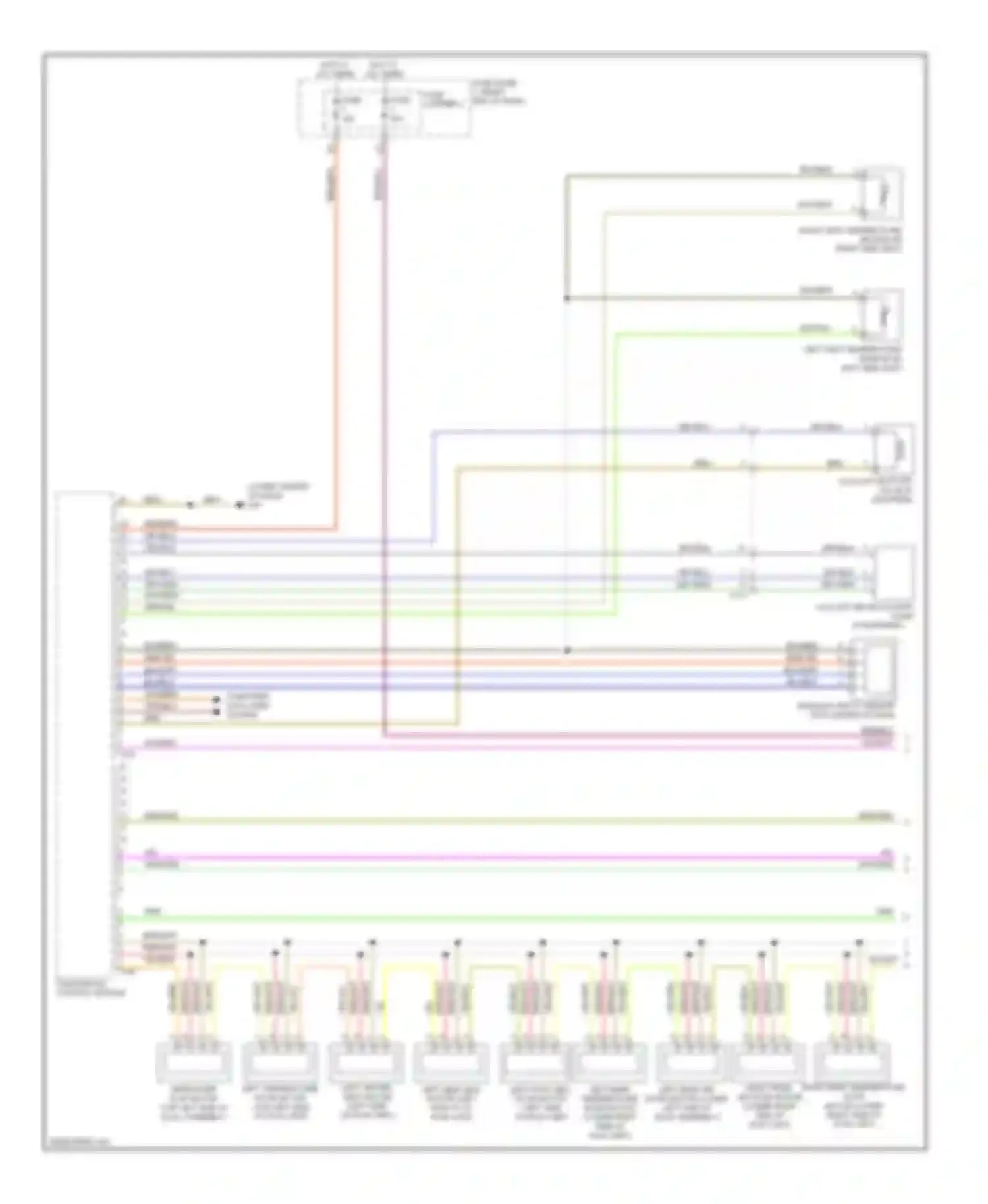 Wiring diagram red/blu for Audi A7 I (2010-2014) (5 of 44)