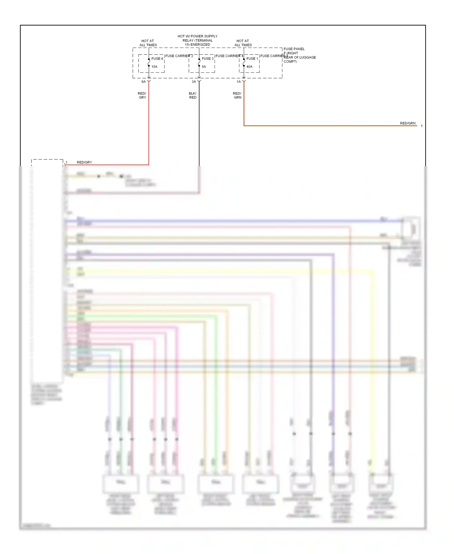 Audi A7 I (2010-2014) vio/grn wiring diagram  (3 of 9)