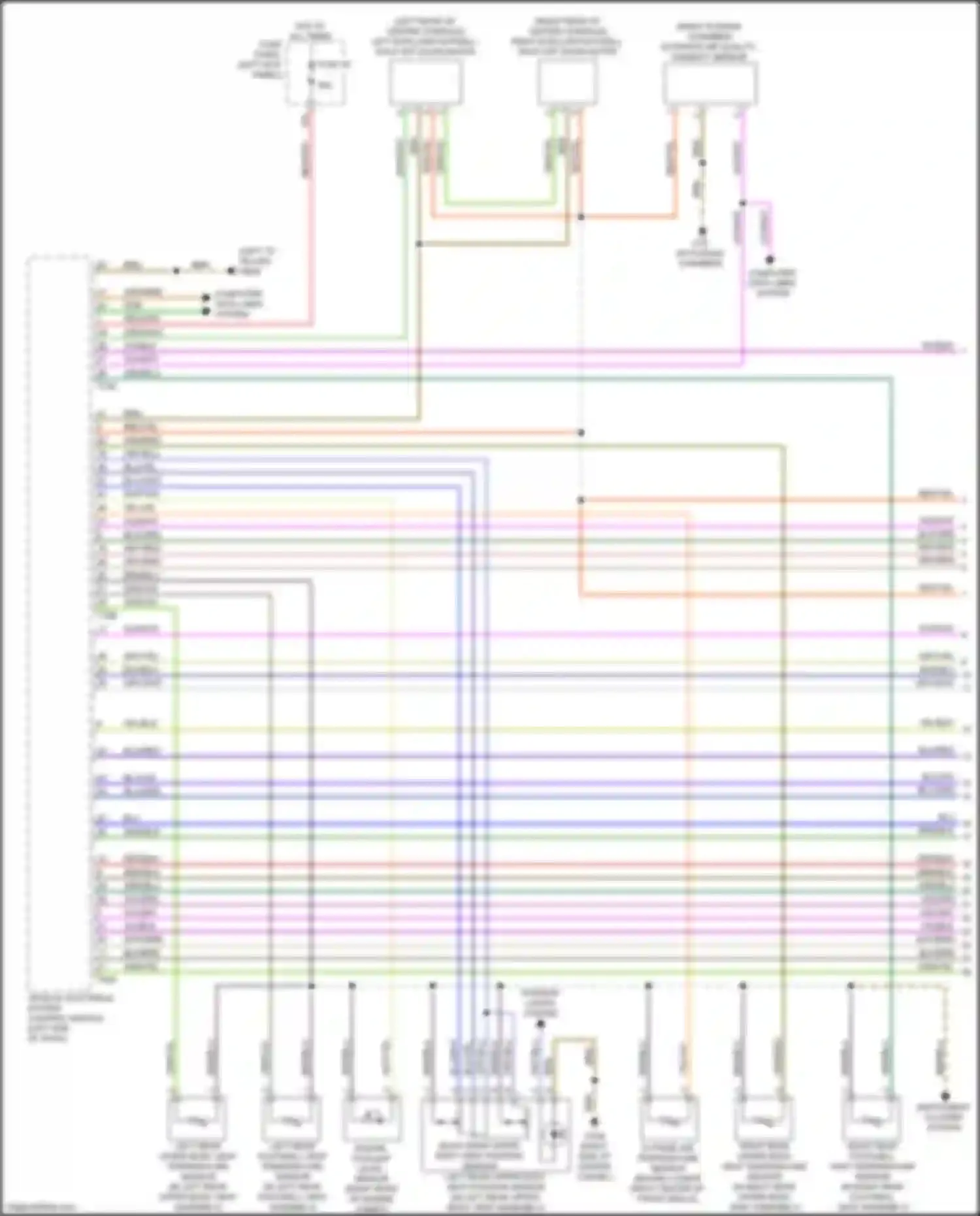 A7 Audi II (2018-2023): Automatic a/c circuit, w/o climatronic (1 of 5)