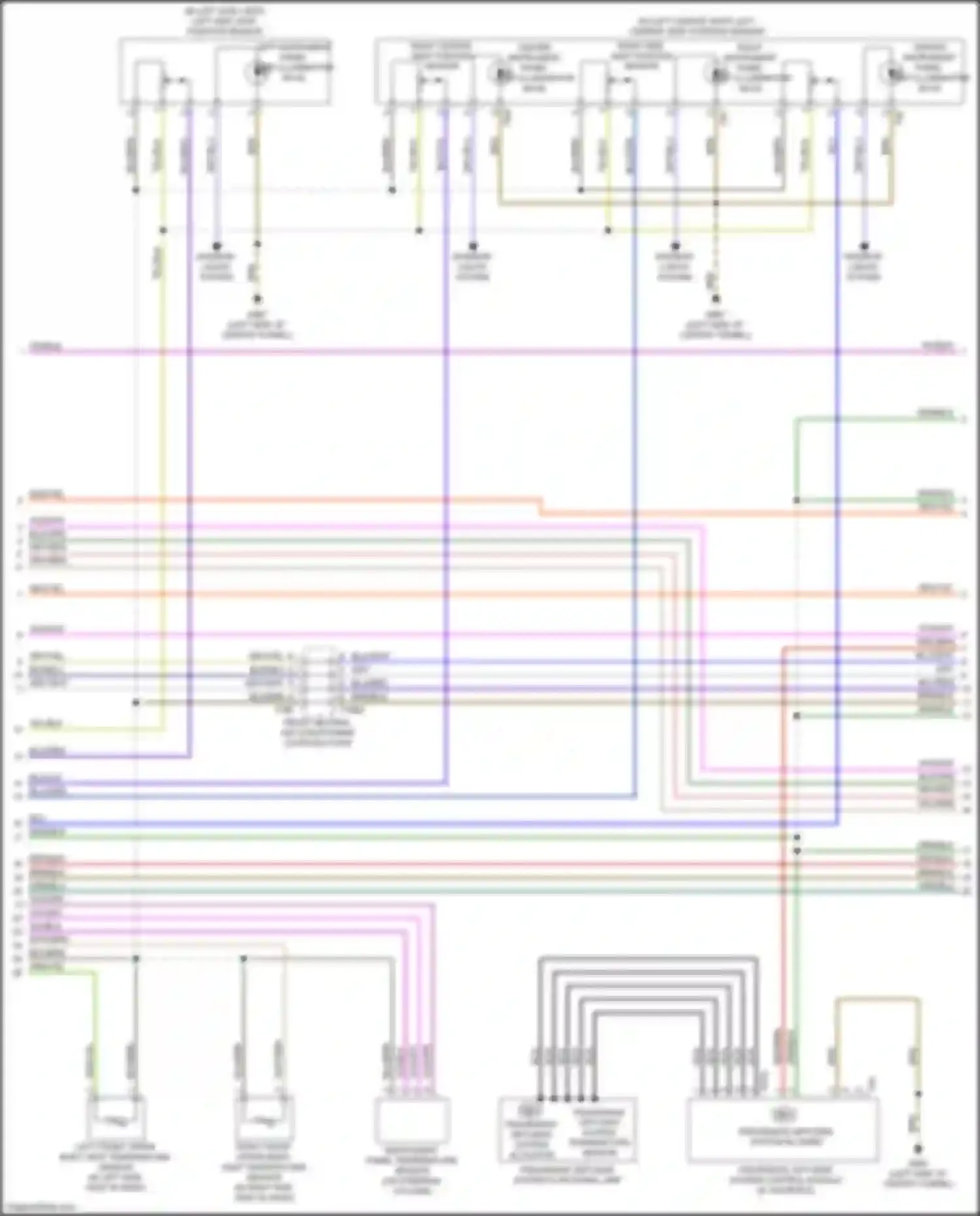 A7 Audi II (2018-2023): Automatic a/c circuit, w/o climatronic (2 of 5)