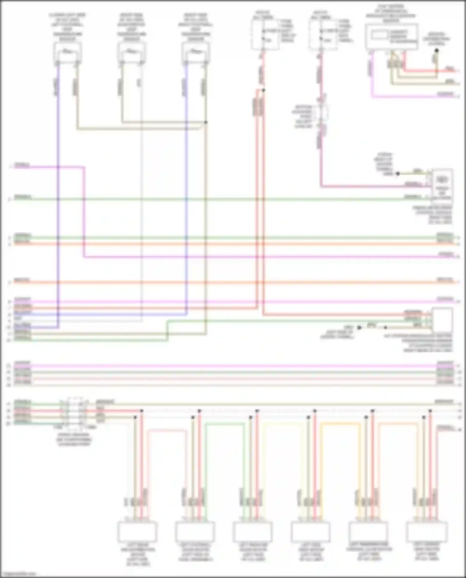 A7 Audi II (2018-2023): Automatic a/c circuit, w/o climatronic (3 of 5)