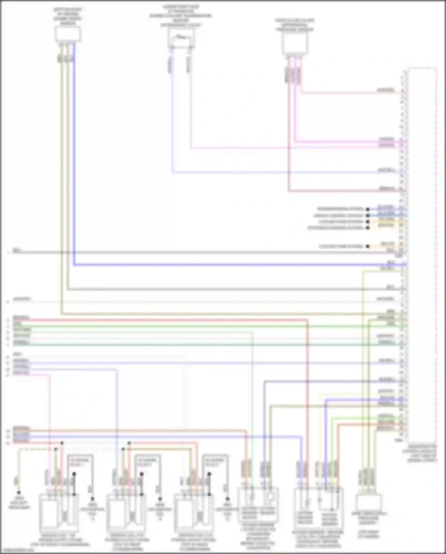 A7 Audi II (2018-2023): Wiring diagram engine performance 3.0l turbo (10 of 10)