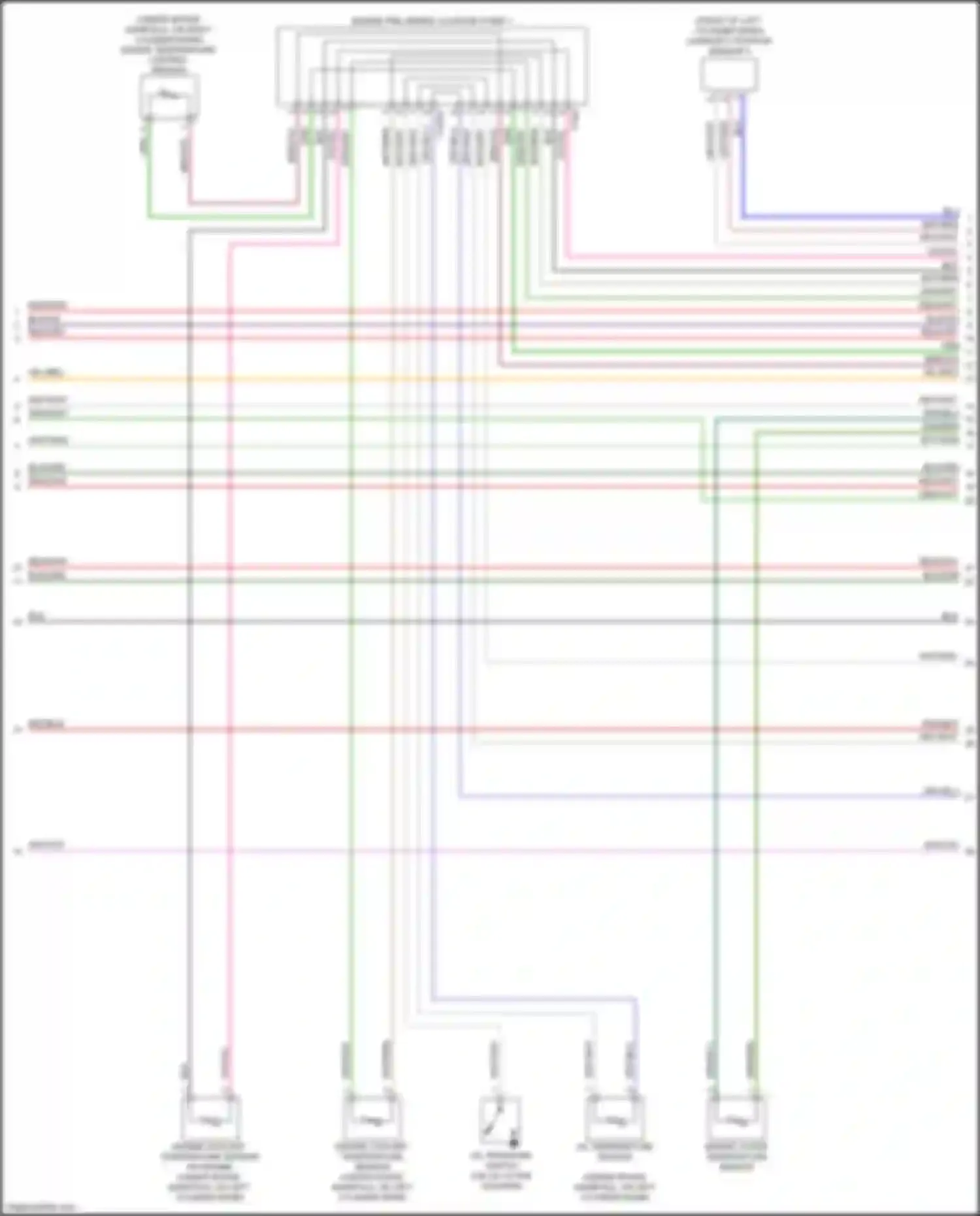 A7 Audi II (2018-2023): Wiring diagram engine performance 3.0l turbo (6 of 10)