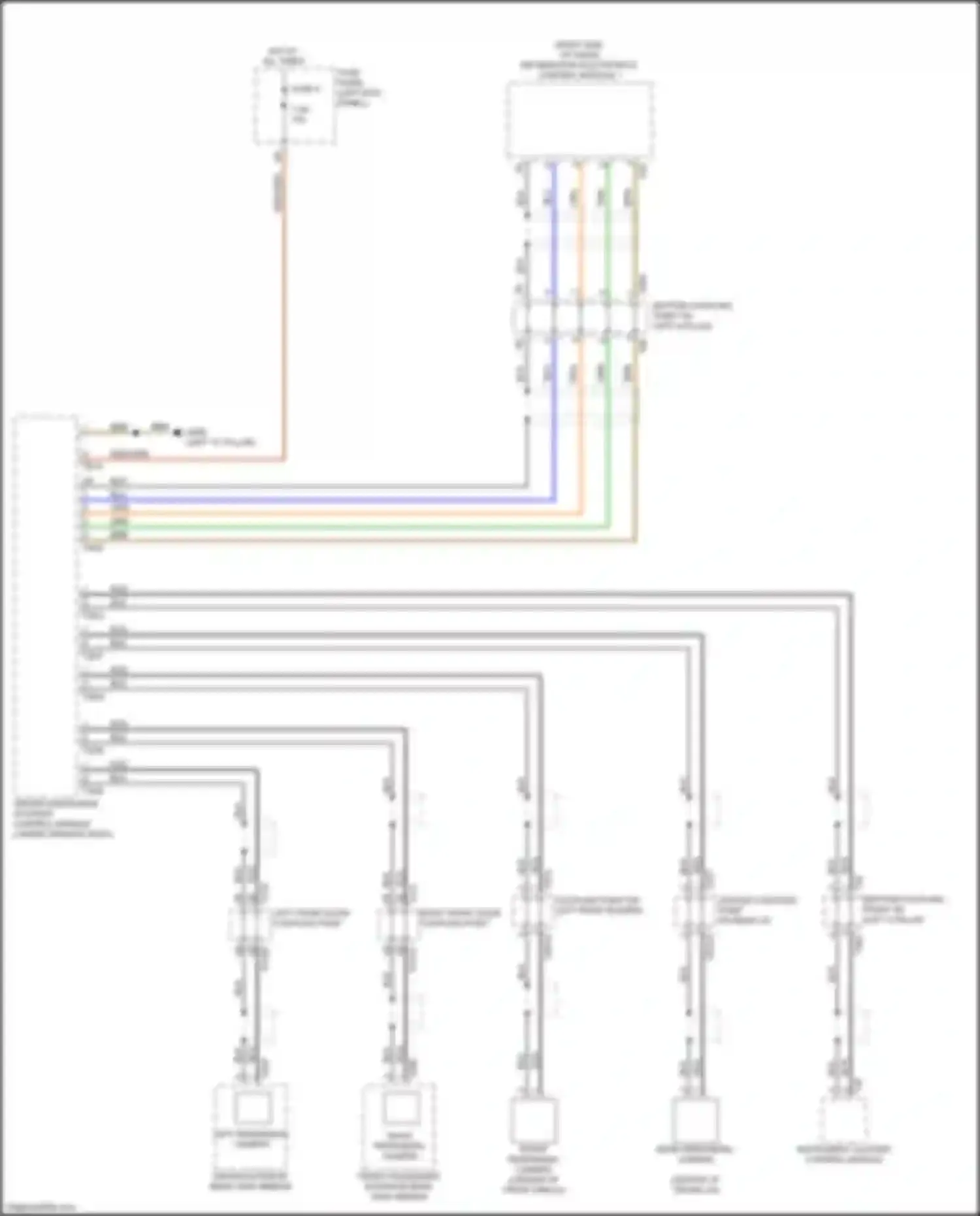 A7 Audi II (2018-2023): Peripheral camera circuit