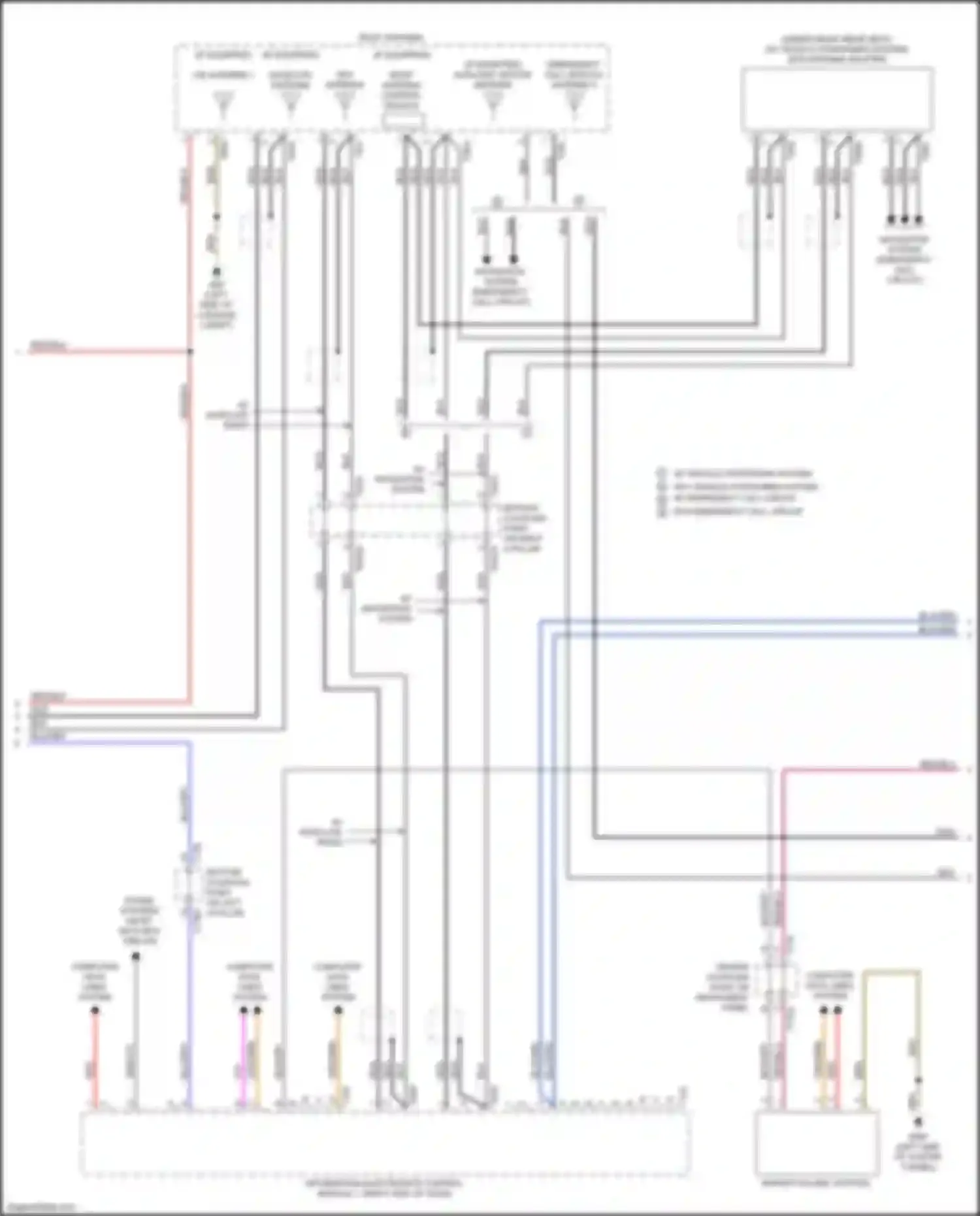 A7 Audi II (2018-2023): Radio circuit, w/o amplifier (3 of 5)