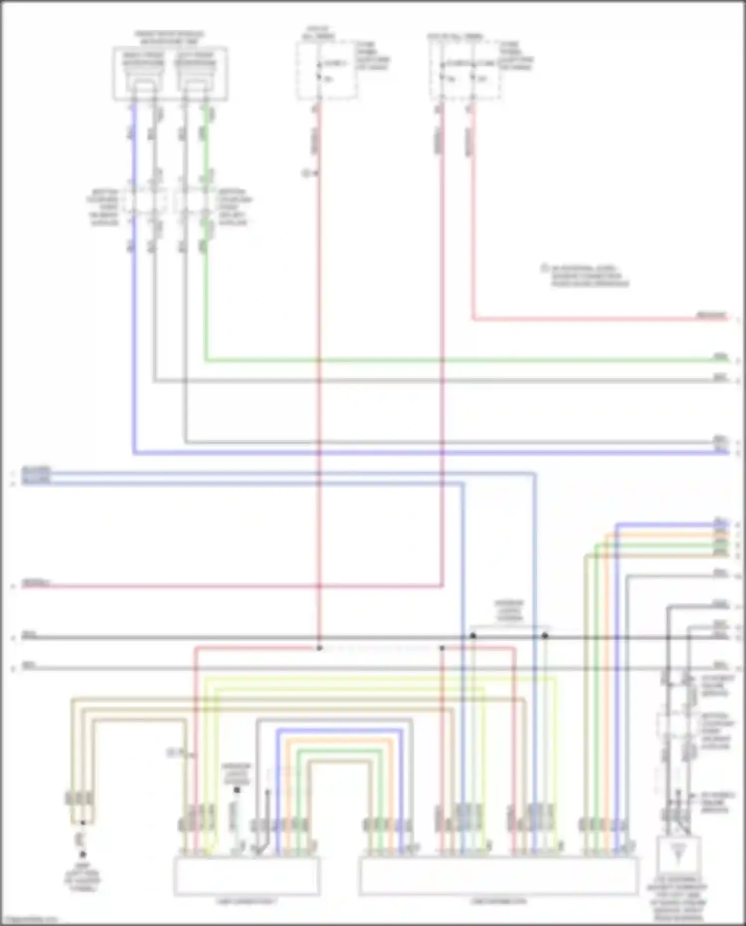 A7 Audi II (2018-2023): Radio circuit, w/o amplifier (4 of 5)
