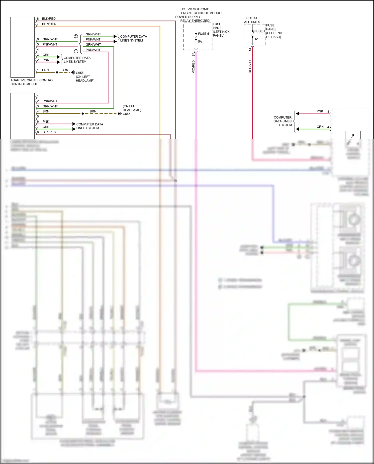 Audi A7 II (2018-2023) brn wiring diagram  (180 of 188)