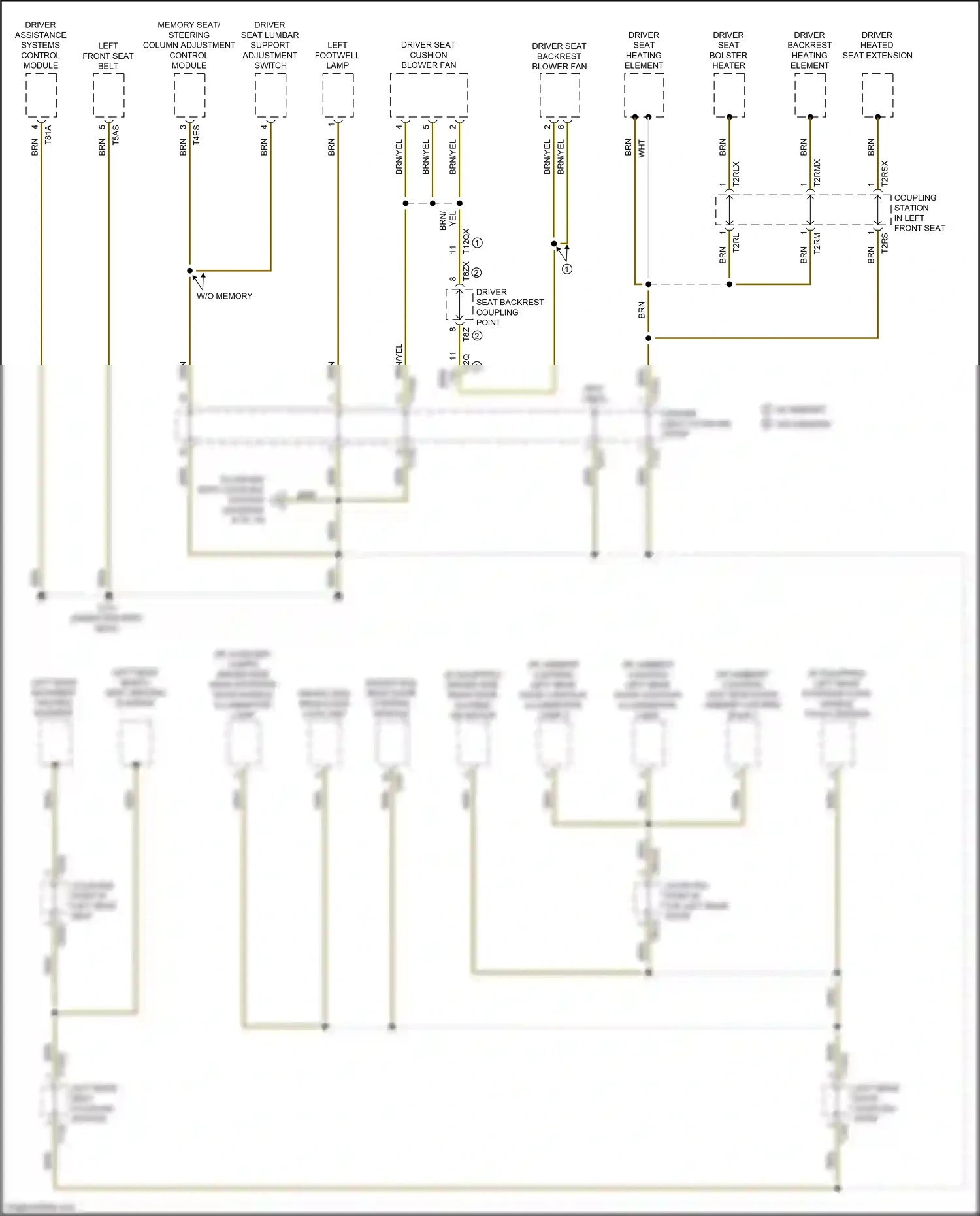 Audi A7 II (2018-2023) brn wiring diagram  (118 of 188)