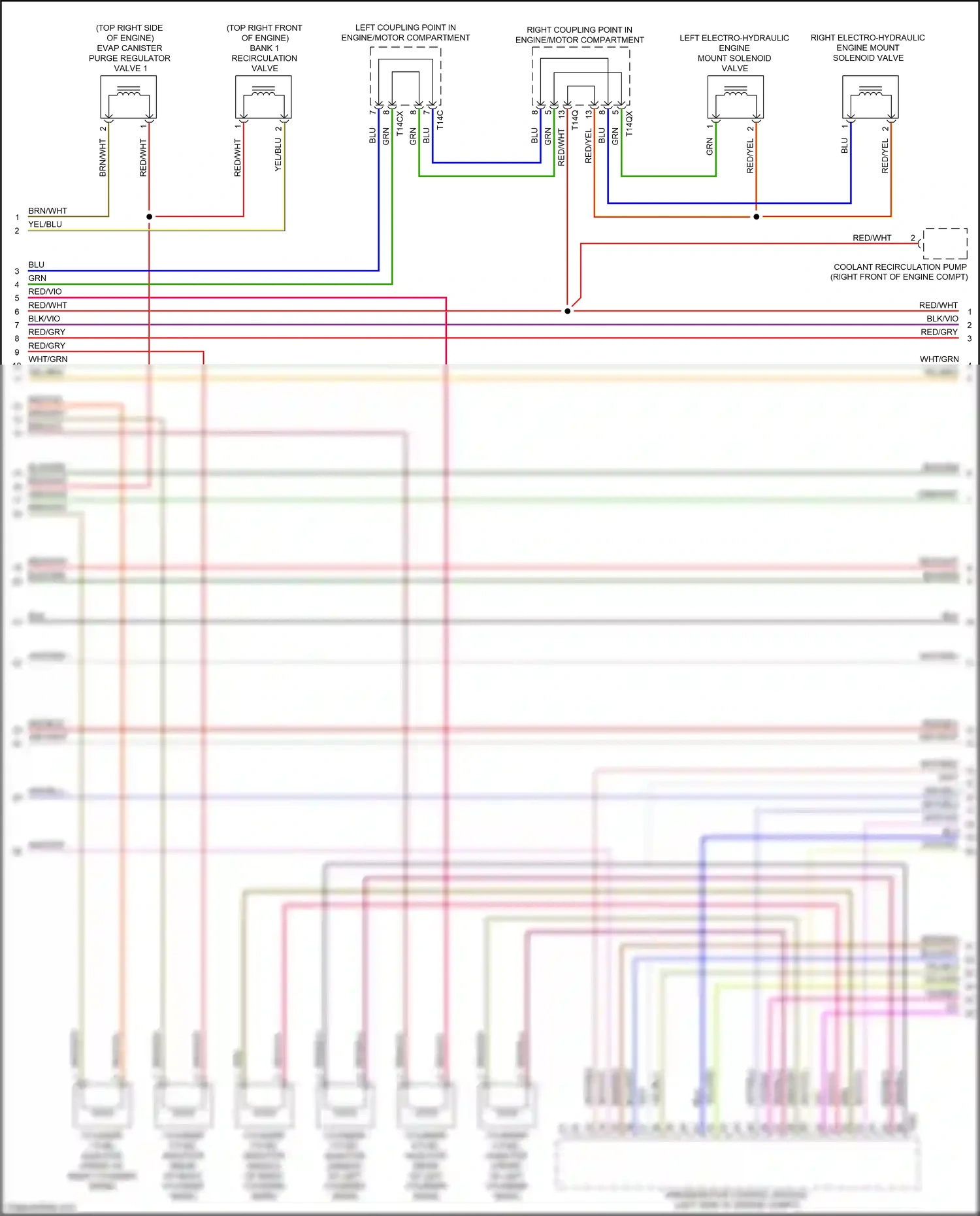 Audi A7 II (2018-2023) brn/blu wiring diagram  (37 of 37)