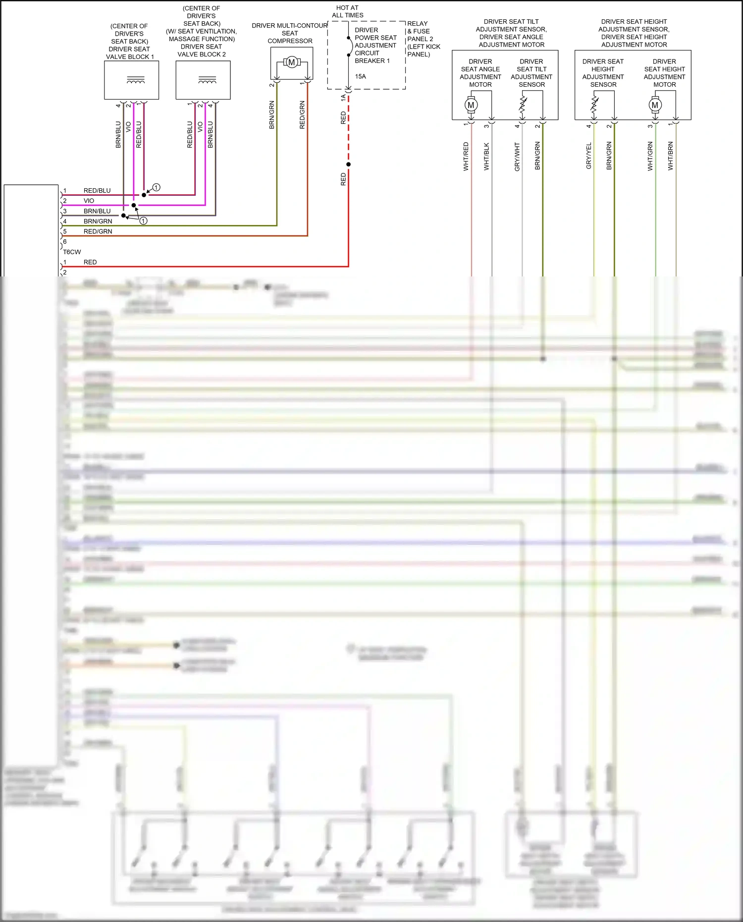 Audi A7 II (2018-2023) computer data lines system wiring diagram  (102 of 138)