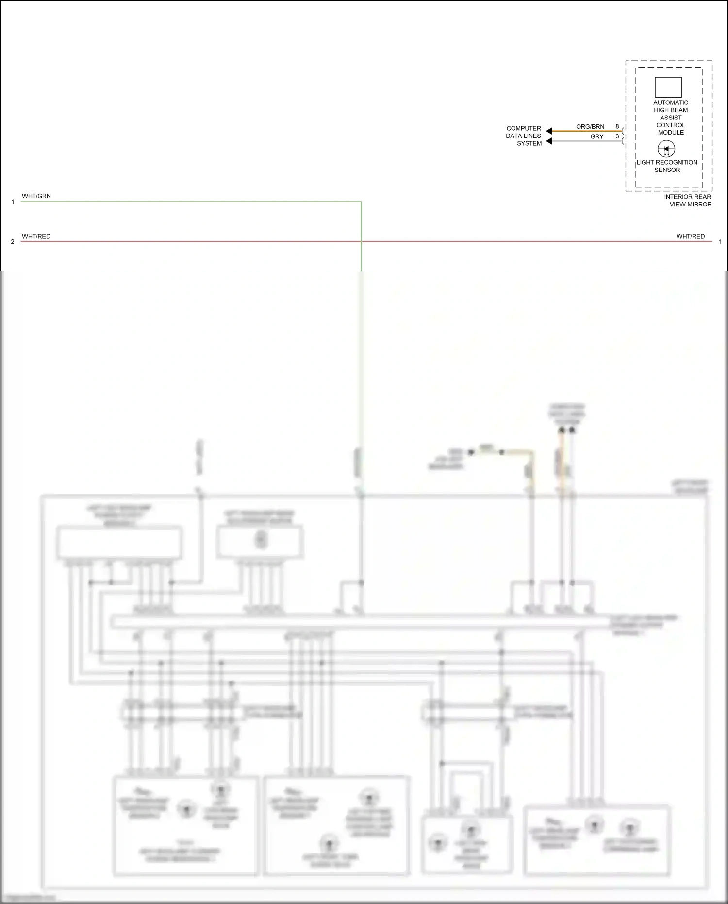 Audi A7 II (2018-2023) computer data lines system wiring diagram  (16 of 138)