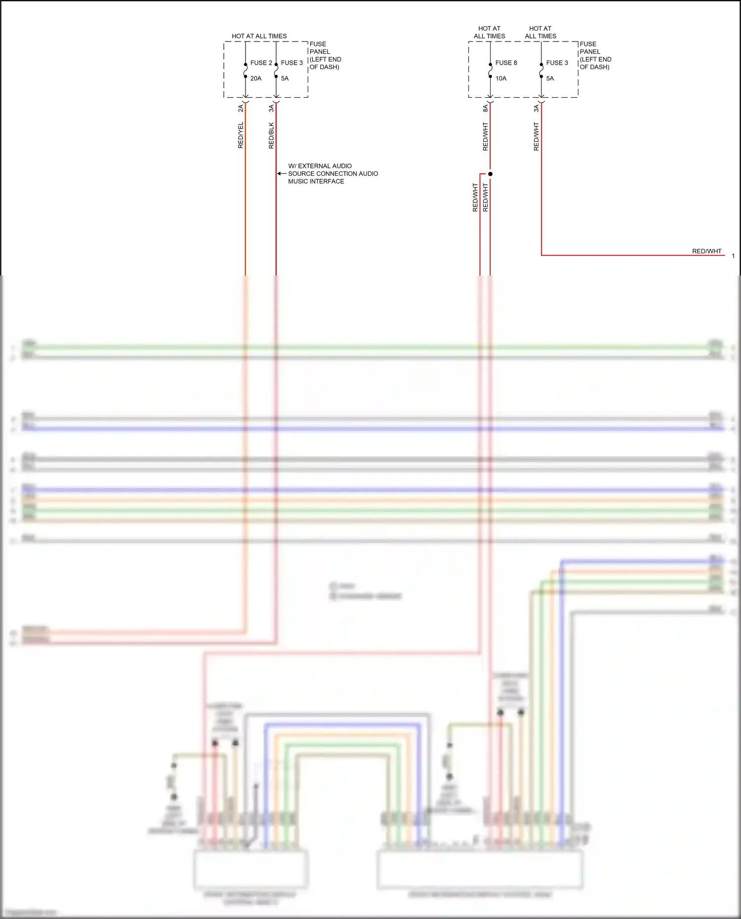 Audi A7 II (2018-2023) fuse panel g wiring diagram  (5 of 18)