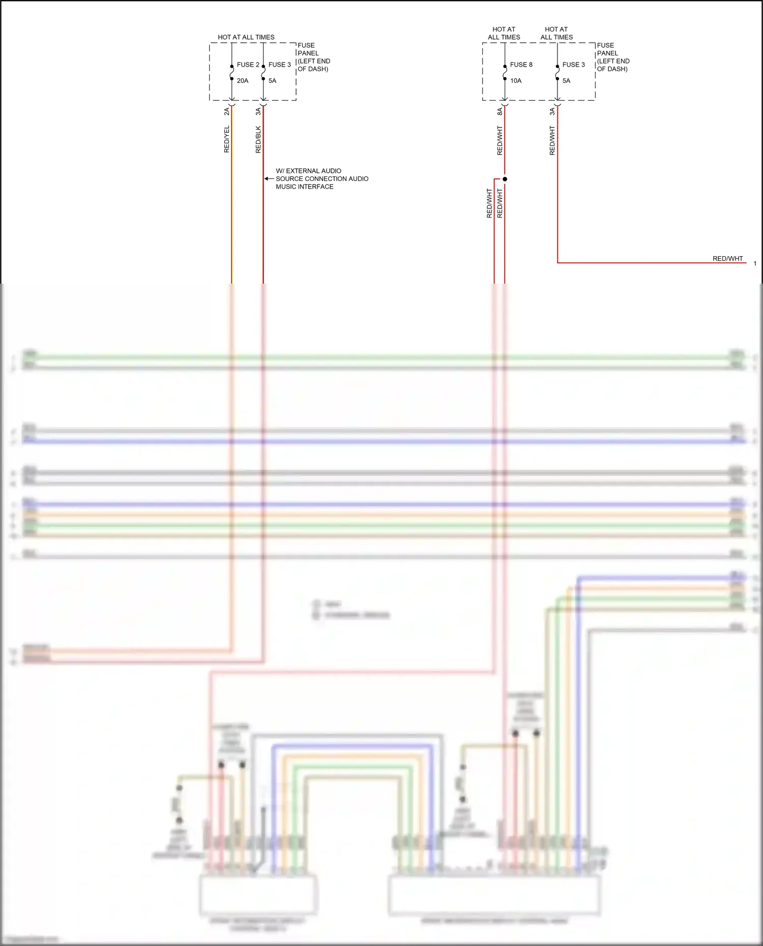Audi A7 II (2018-2023) org/brn wiring diagram  (47 of 126)