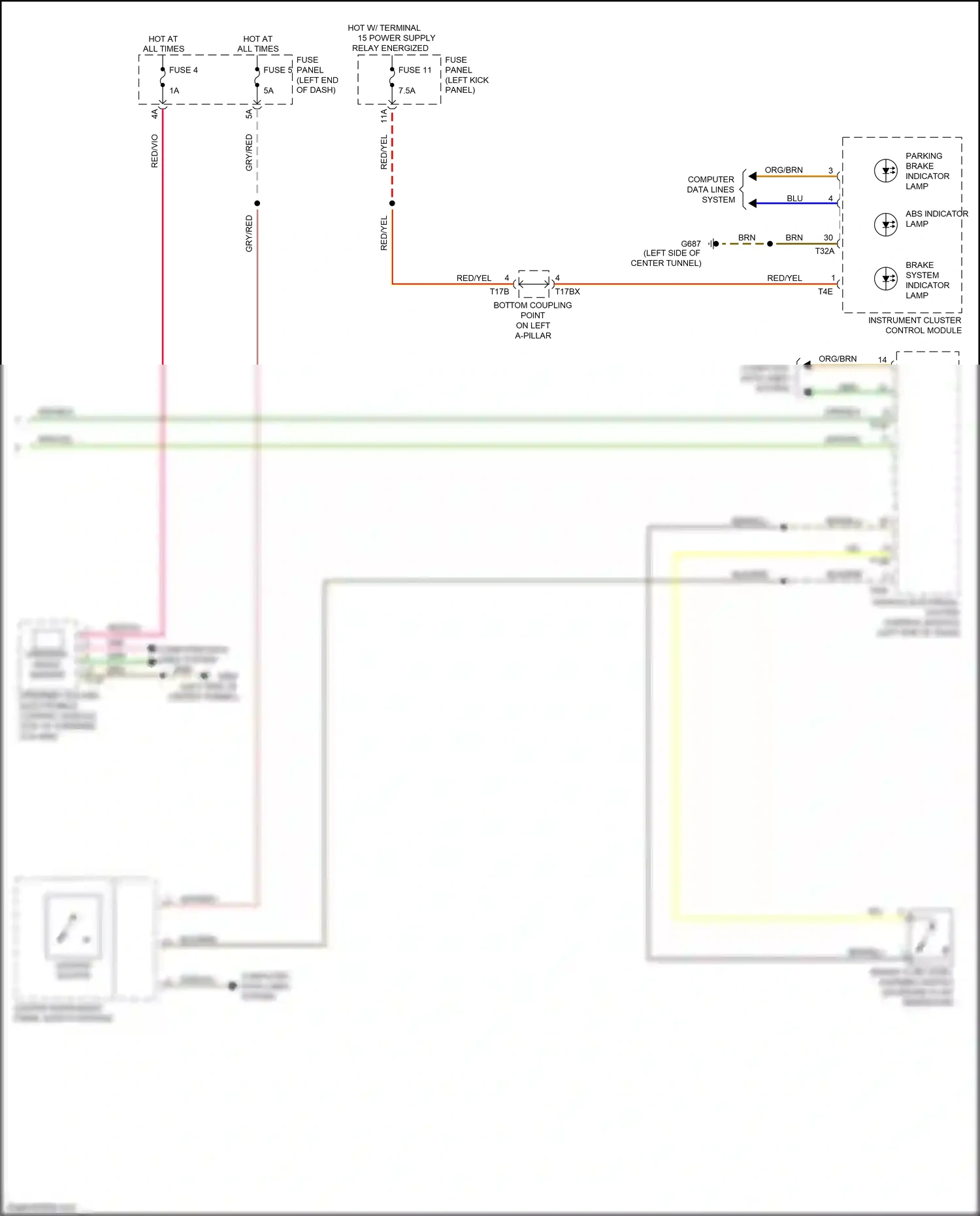 Audi A7 II (2018-2023) pnk wiring diagram  (12 of 51)