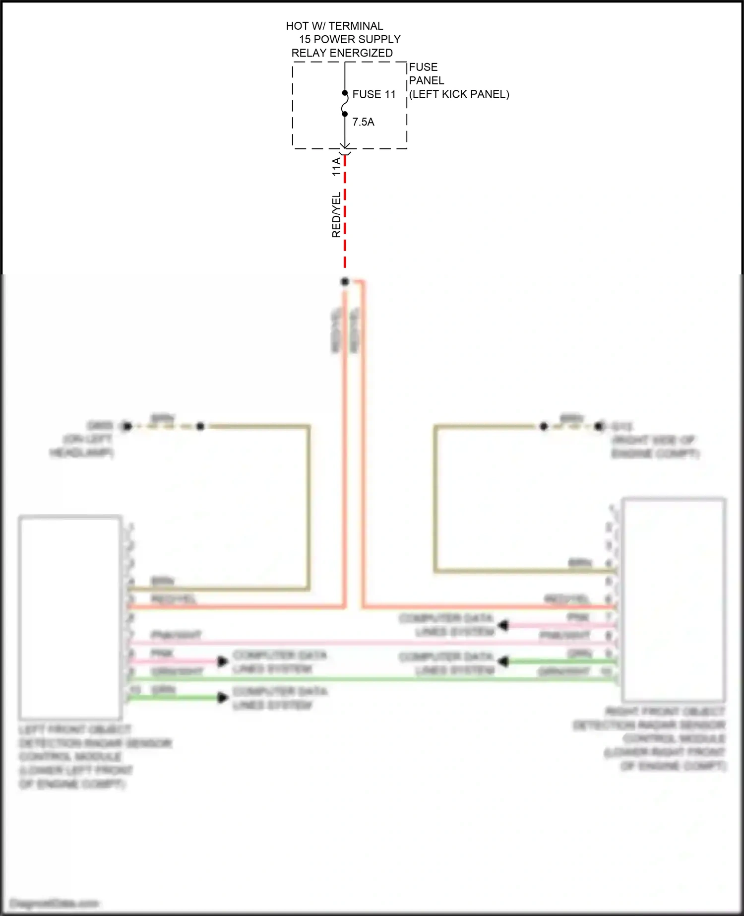 Audi A7 II (2018-2023) pnk wiring diagram  (18 of 51)