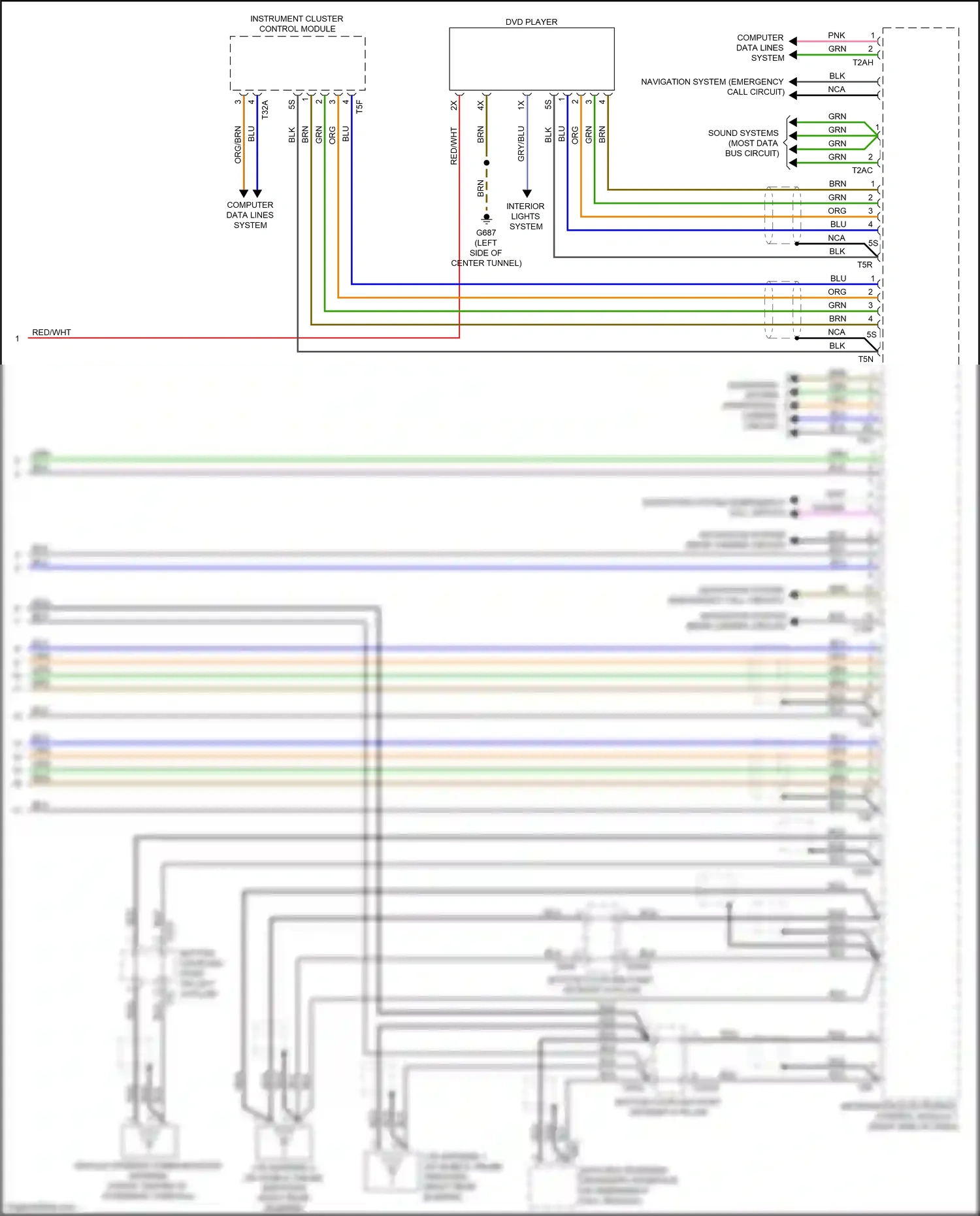 Audi A7 II (2018-2023) pnk wiring diagram  (23 of 51)