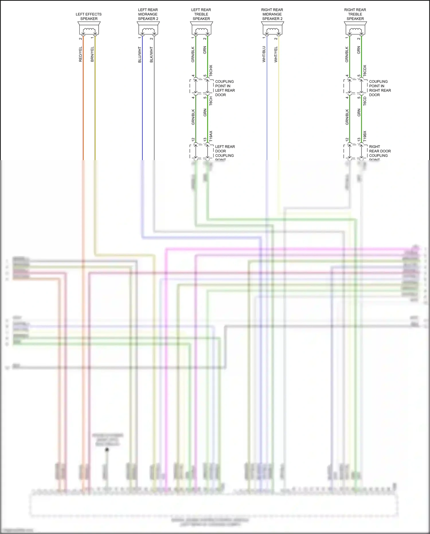 Audi A7 II (2018-2023) red/grn wiring diagram  (28 of 41)
