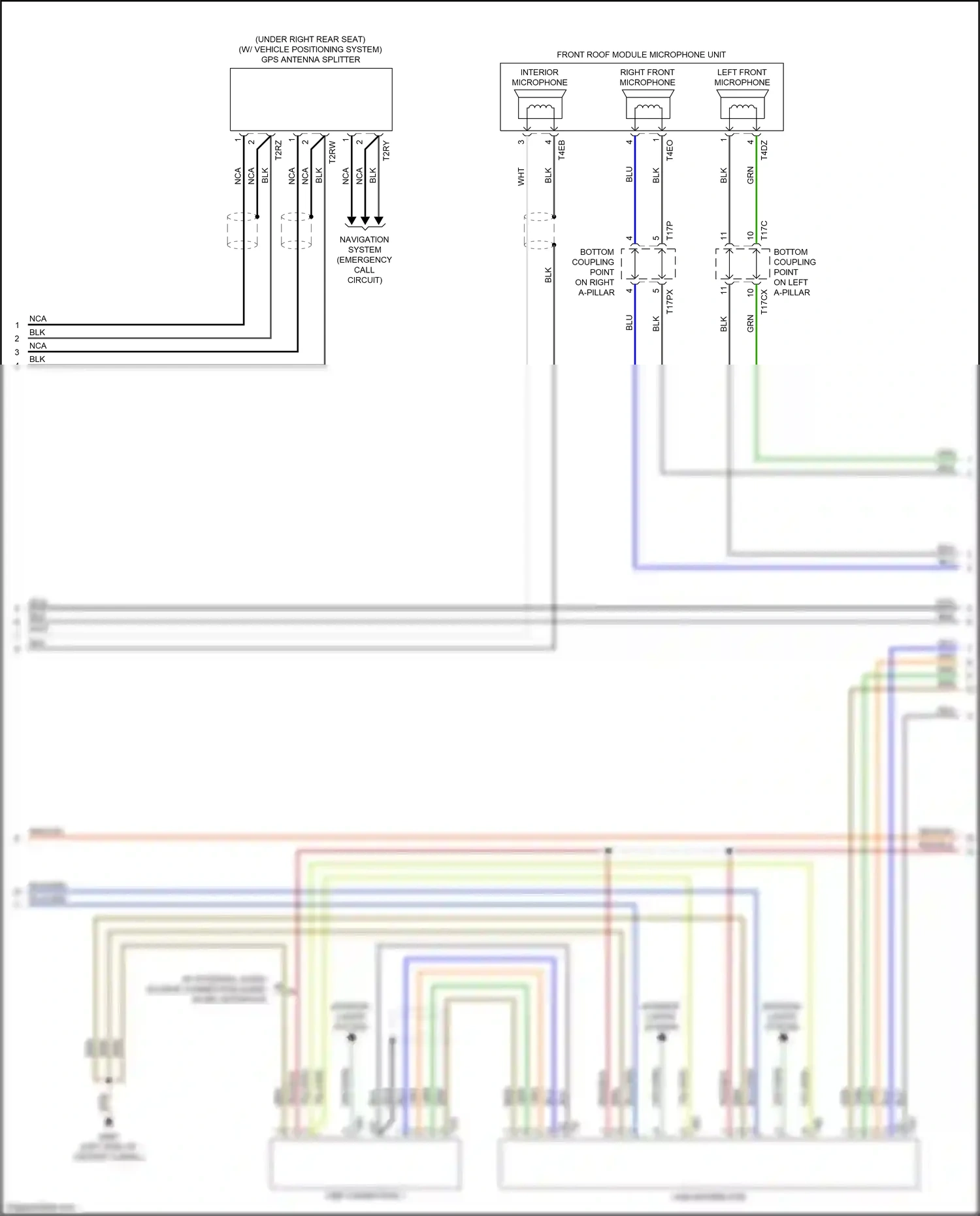 Audi A7 II (2018-2023) usb connection 1 wiring diagram  (3 of 9)