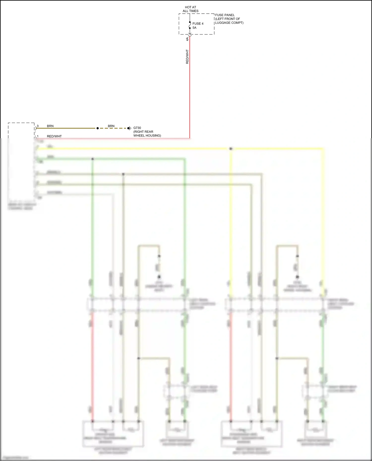 Audi A7 II (2018-2023) yel wiring diagram  (20 of 60)