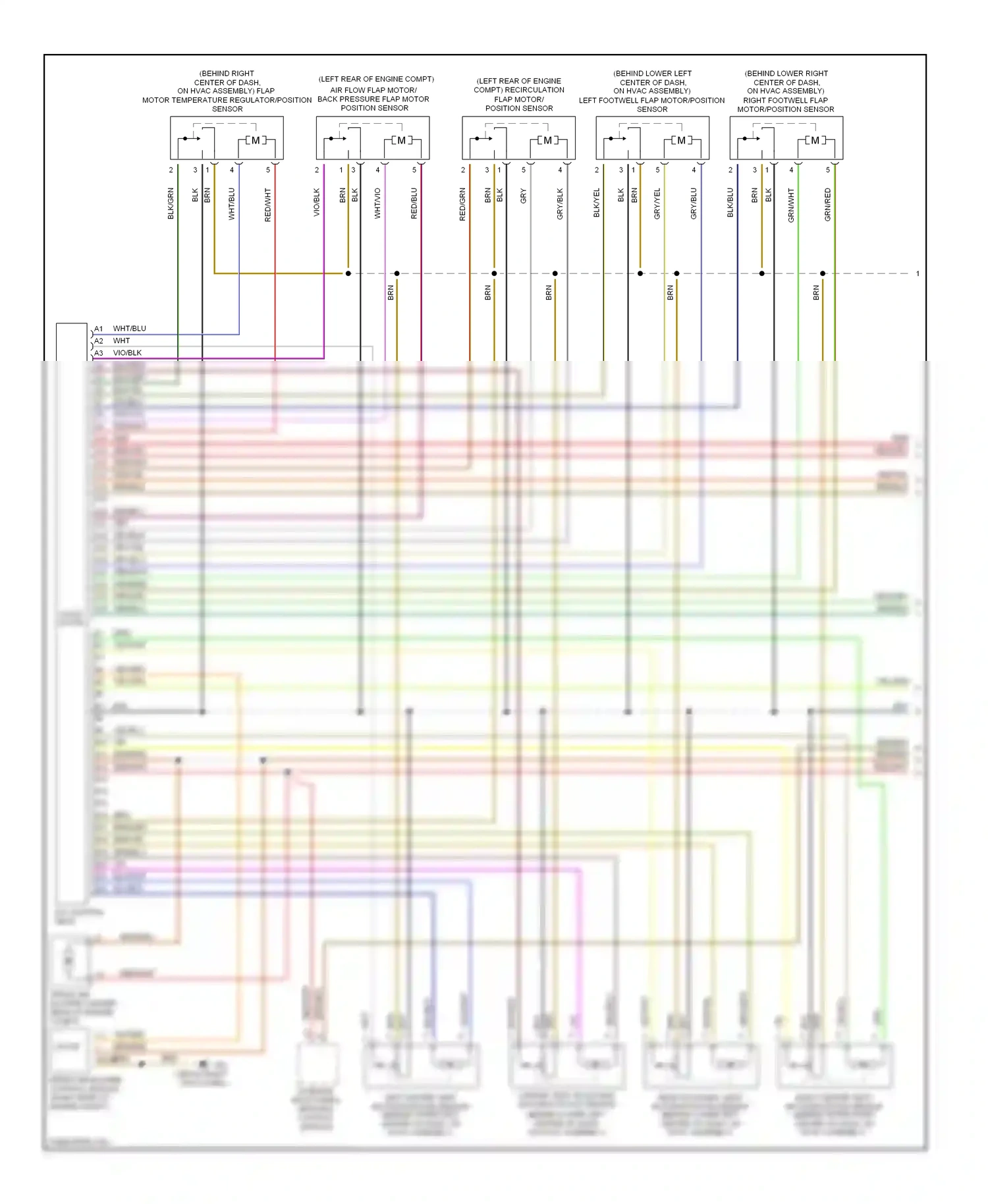 Audi A8 D2 facelift (1999-2002) brn/yel wiring diagram  (1 of 19)