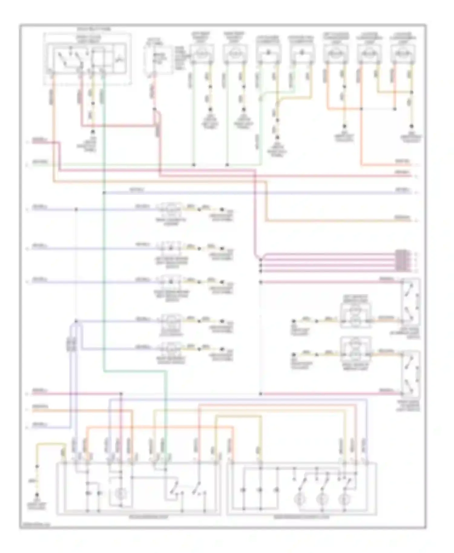 Wiring diagram gry/grn for Audi A8 D2 facelift (1999-2002) (7 of 11)