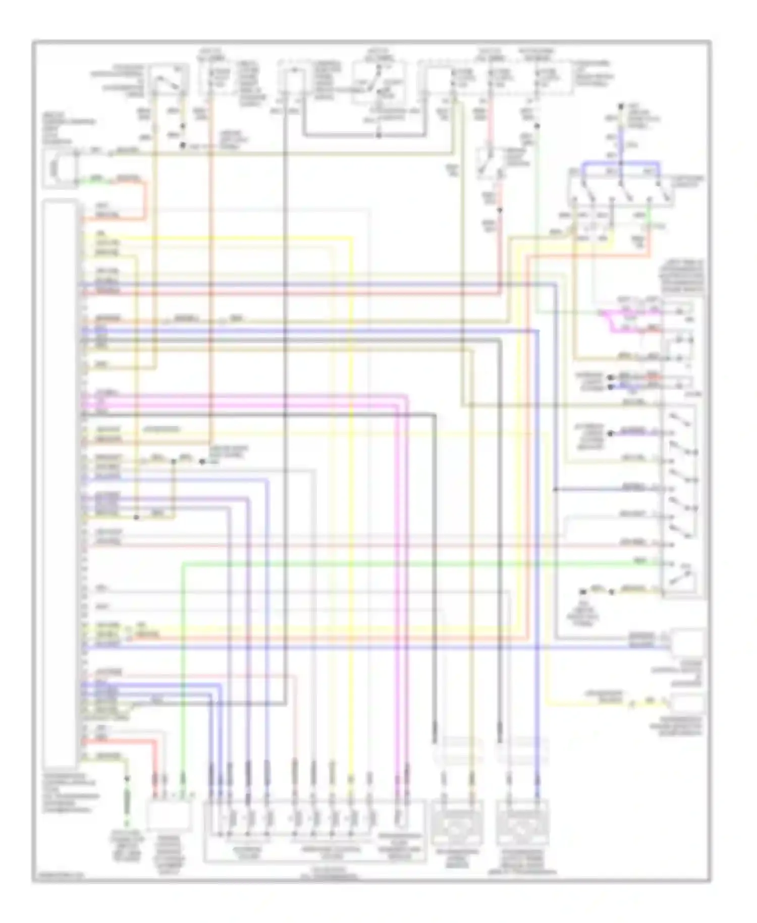 A8 Audi D2 (1994-1999): A/t circuit, awd