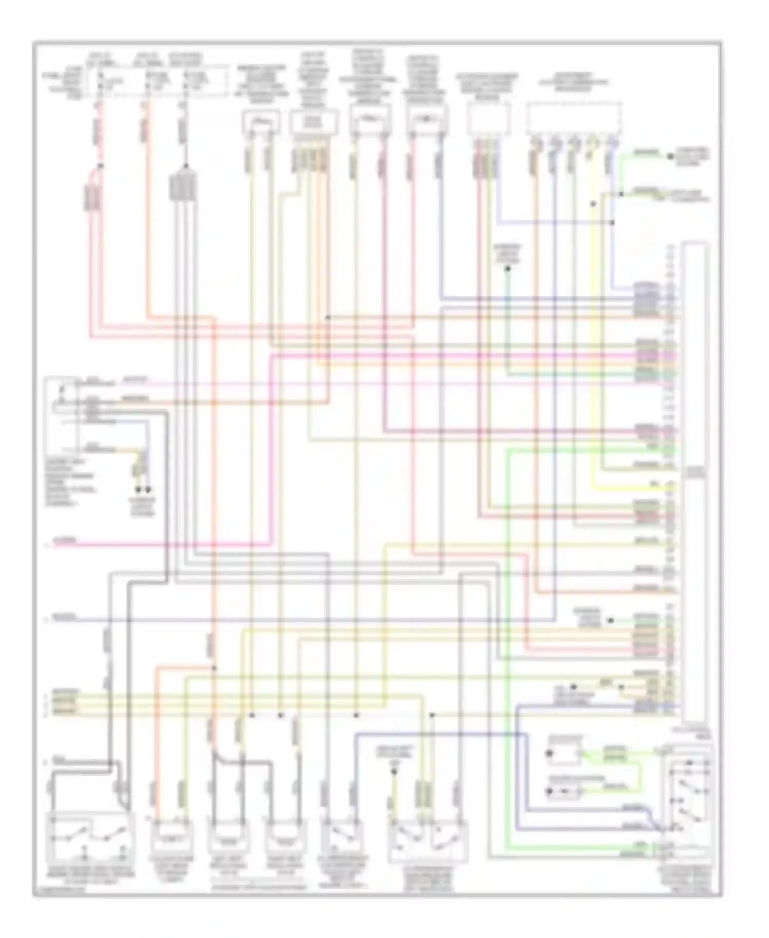 Wiring diagram -1 +2 for Audi A8 D2 (1994-1999) (1 of 1)