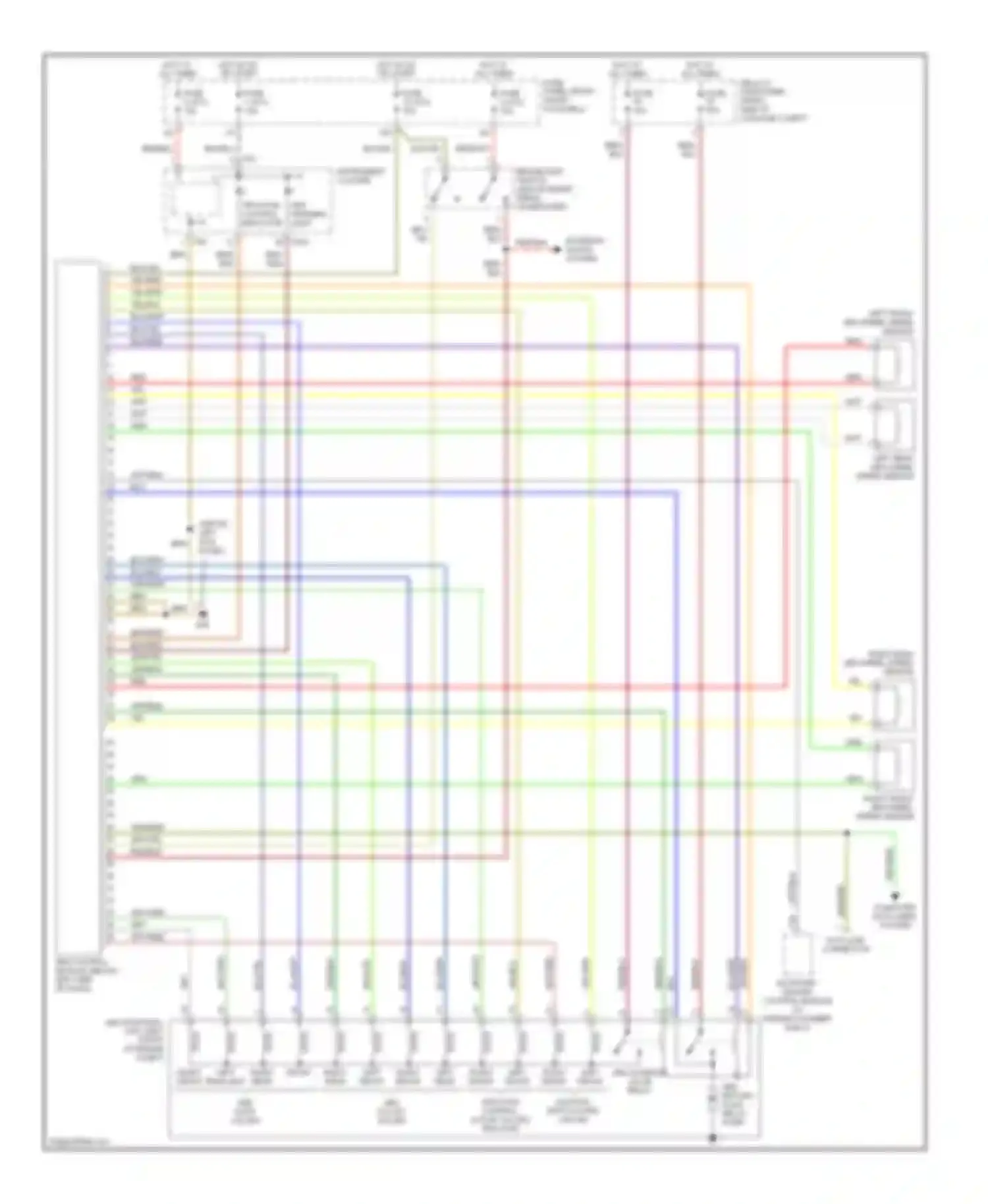 Wiring diagram grn/wht for Audi A8 D2 (1994-1999) (1 of 13)