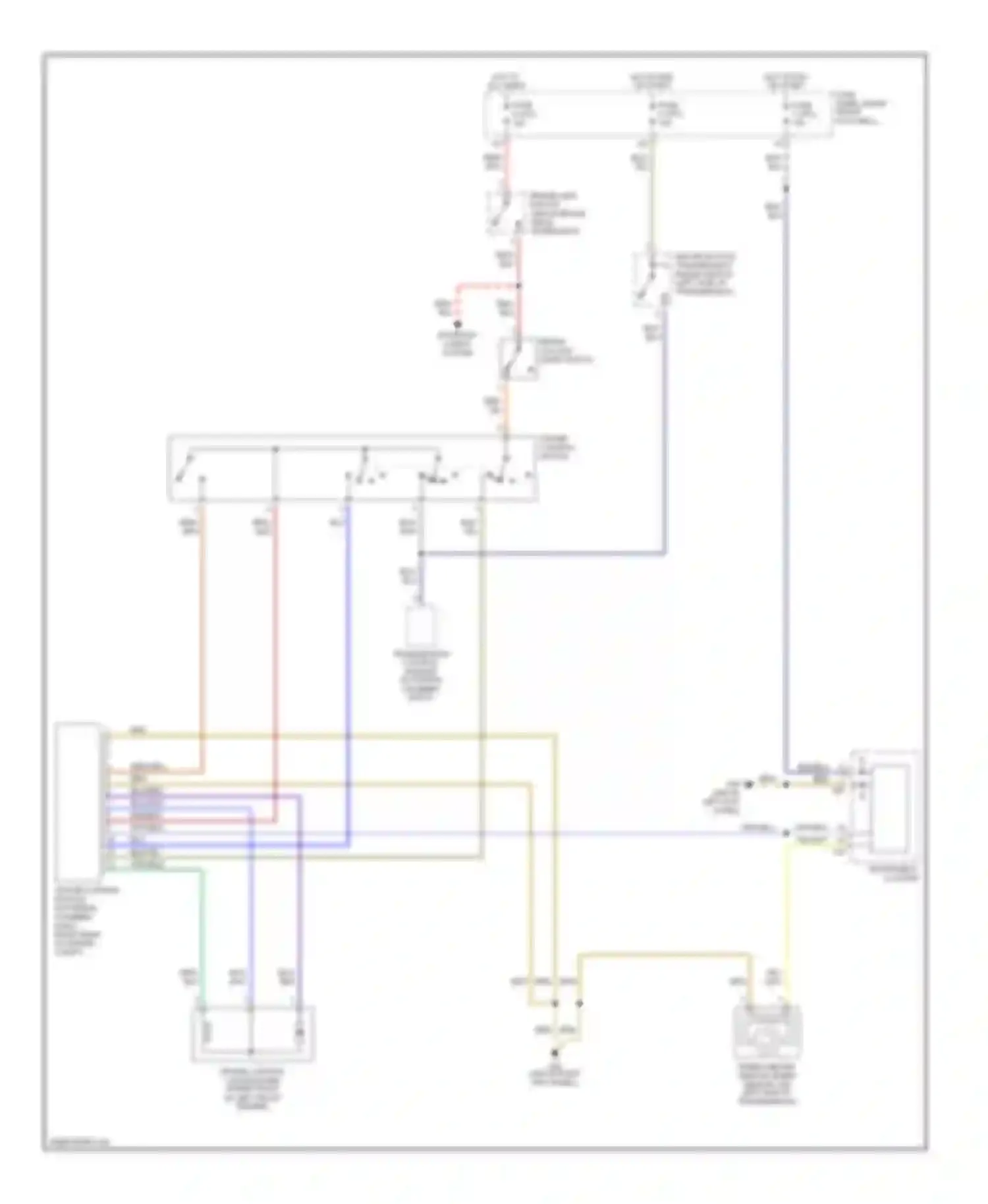 Wiring diagram grn for Audi A8 D2 (1994-1999)