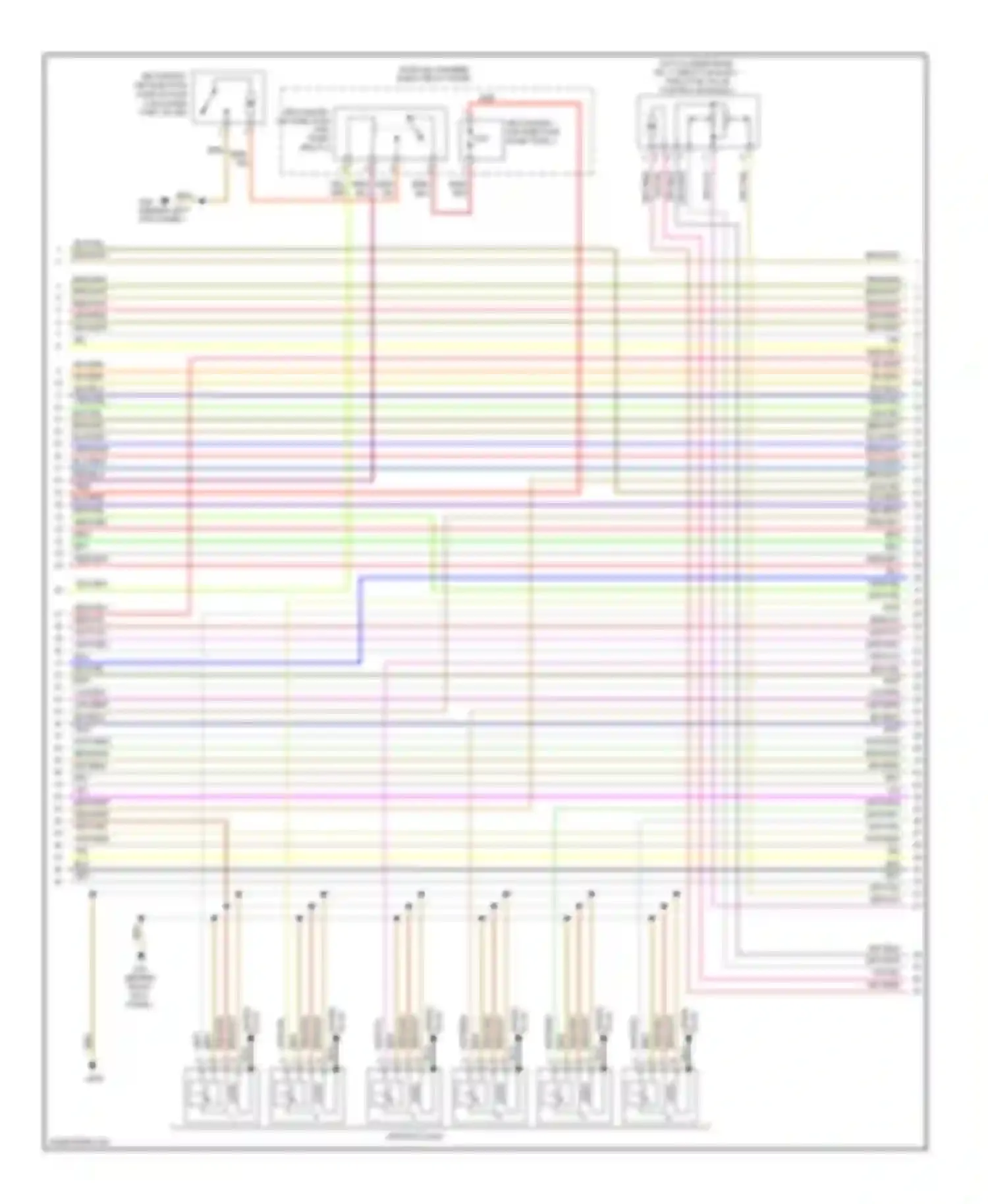 A8 Audi D3 facelift 2 (2007-2010): Wiring diagram engine performance 6.0l (5 of 7)