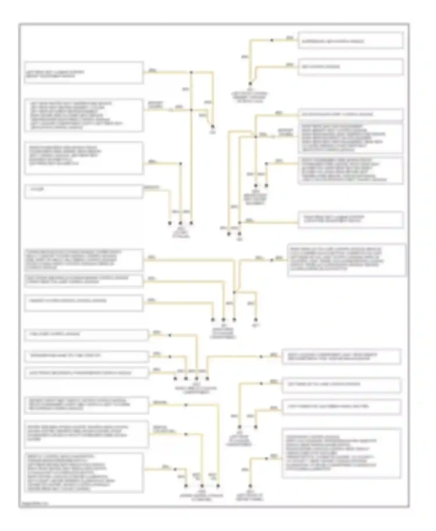 Wiring diagram brn/yel for Audi A8 D3 facelift 2 (2007-2010) (2 of 25)