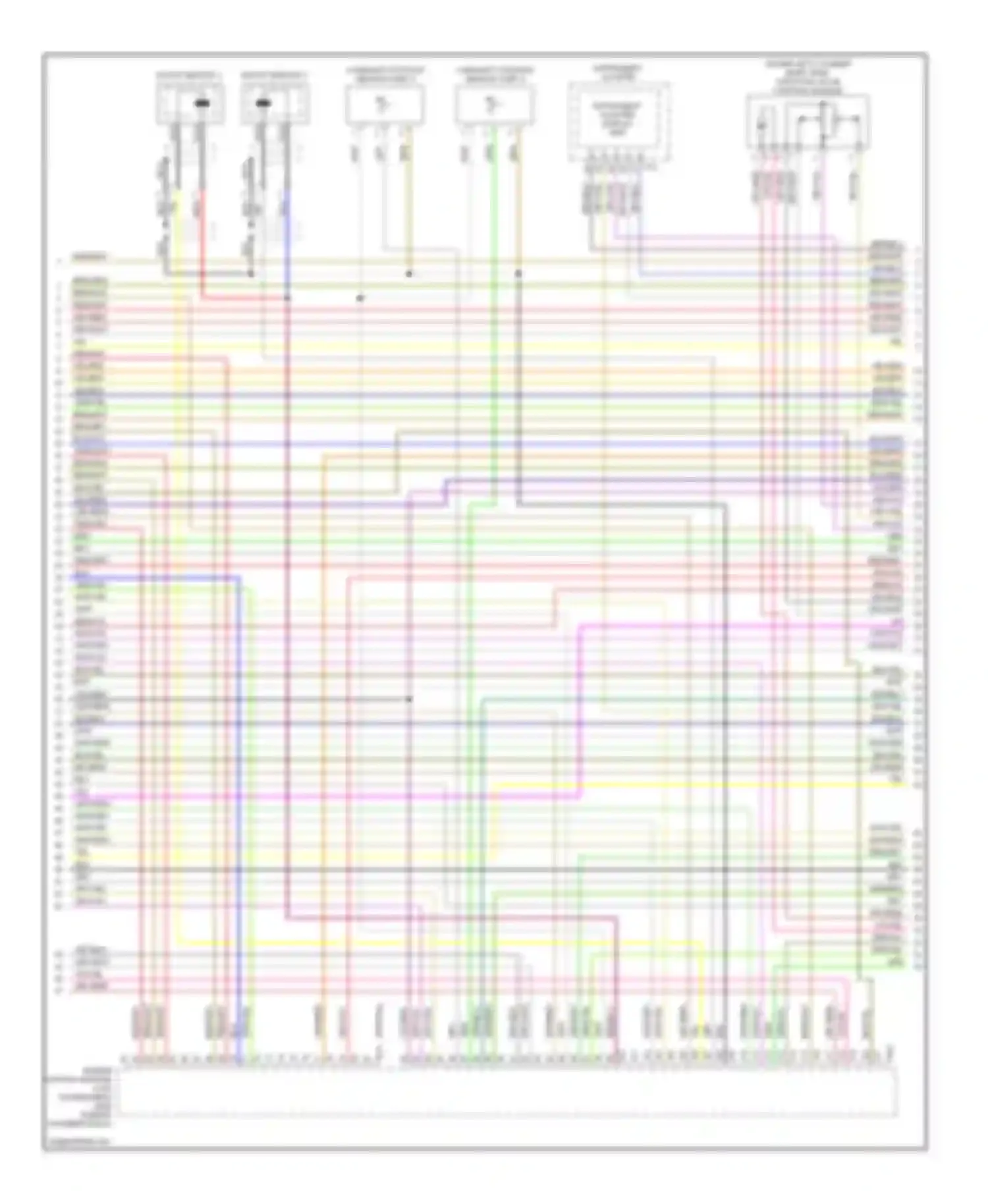 A8 Audi D3 facelift (2005-2007): Wiring diagram engine performance 6.0l (6 of 7)