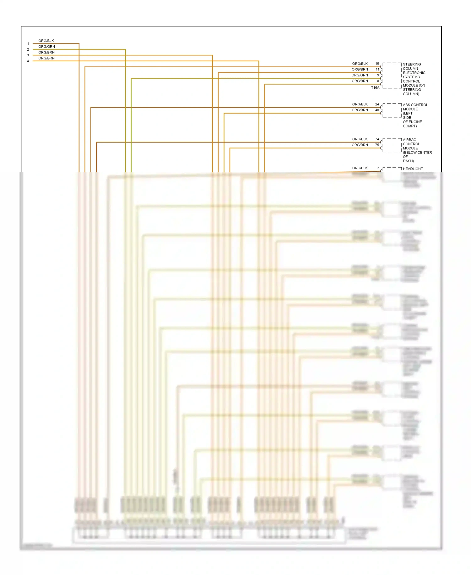 Audi A8 D3 facelift (2005-2007) access/ wiring diagram  (4 of 9)