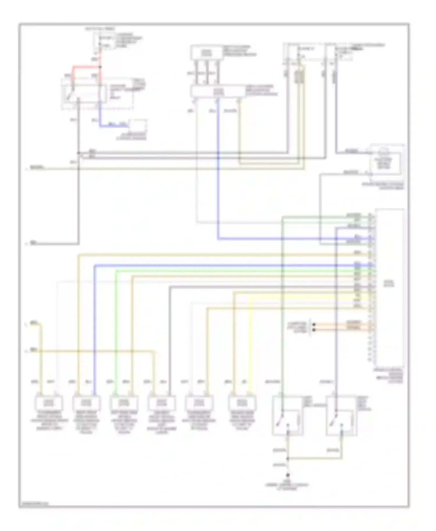 Wiring diagram blk for Audi A8 D3 facelift (2005-2007) (77 of 78)