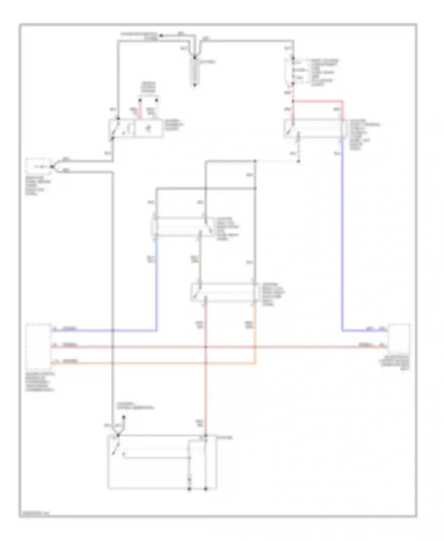 Wiring diagram blu for Audi A8 D3 facelift (2005-2007) (73 of 77)