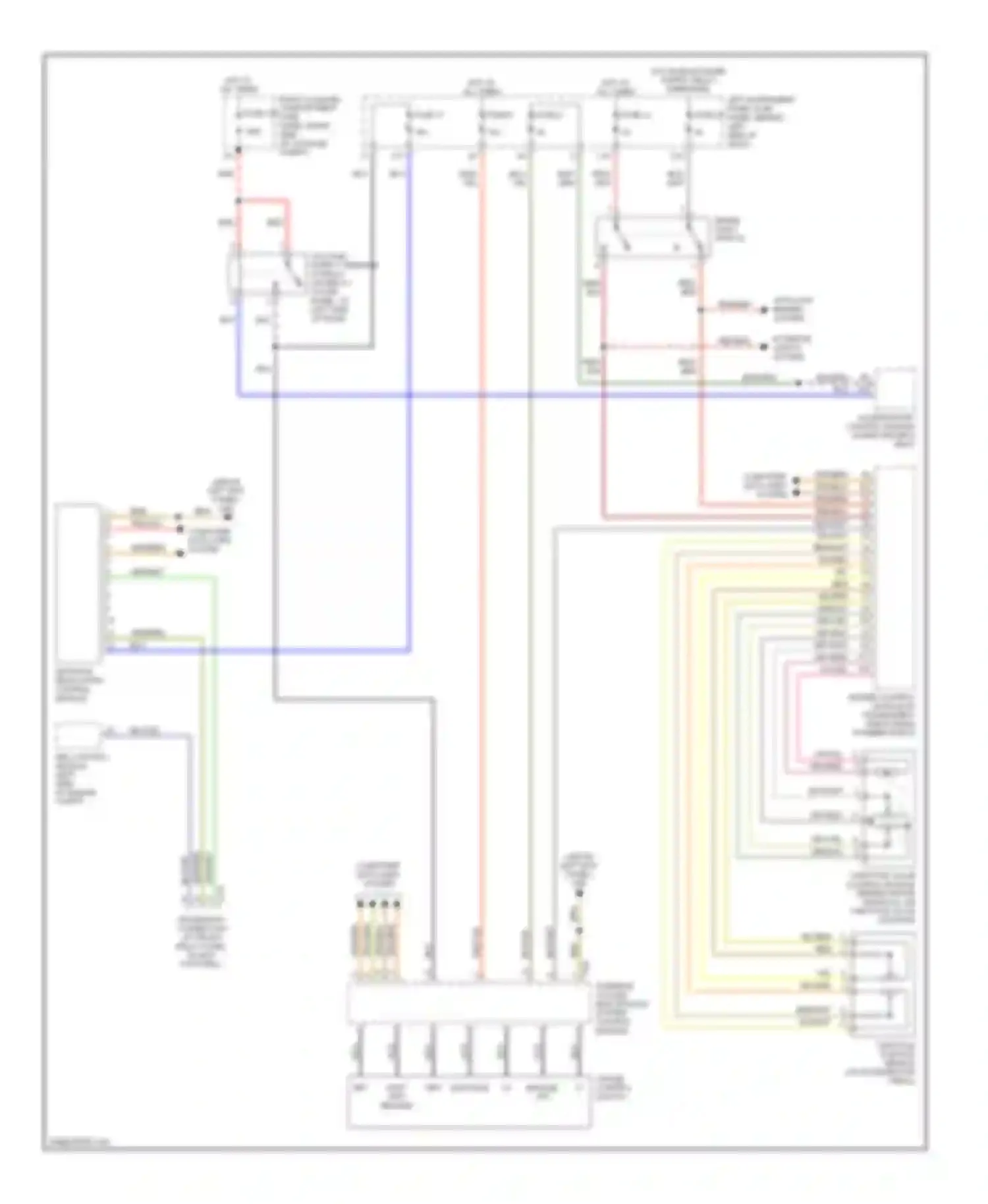 Wiring diagram gry/blk for Audi A8 D3 facelift (2005-2007) (1 of 17)