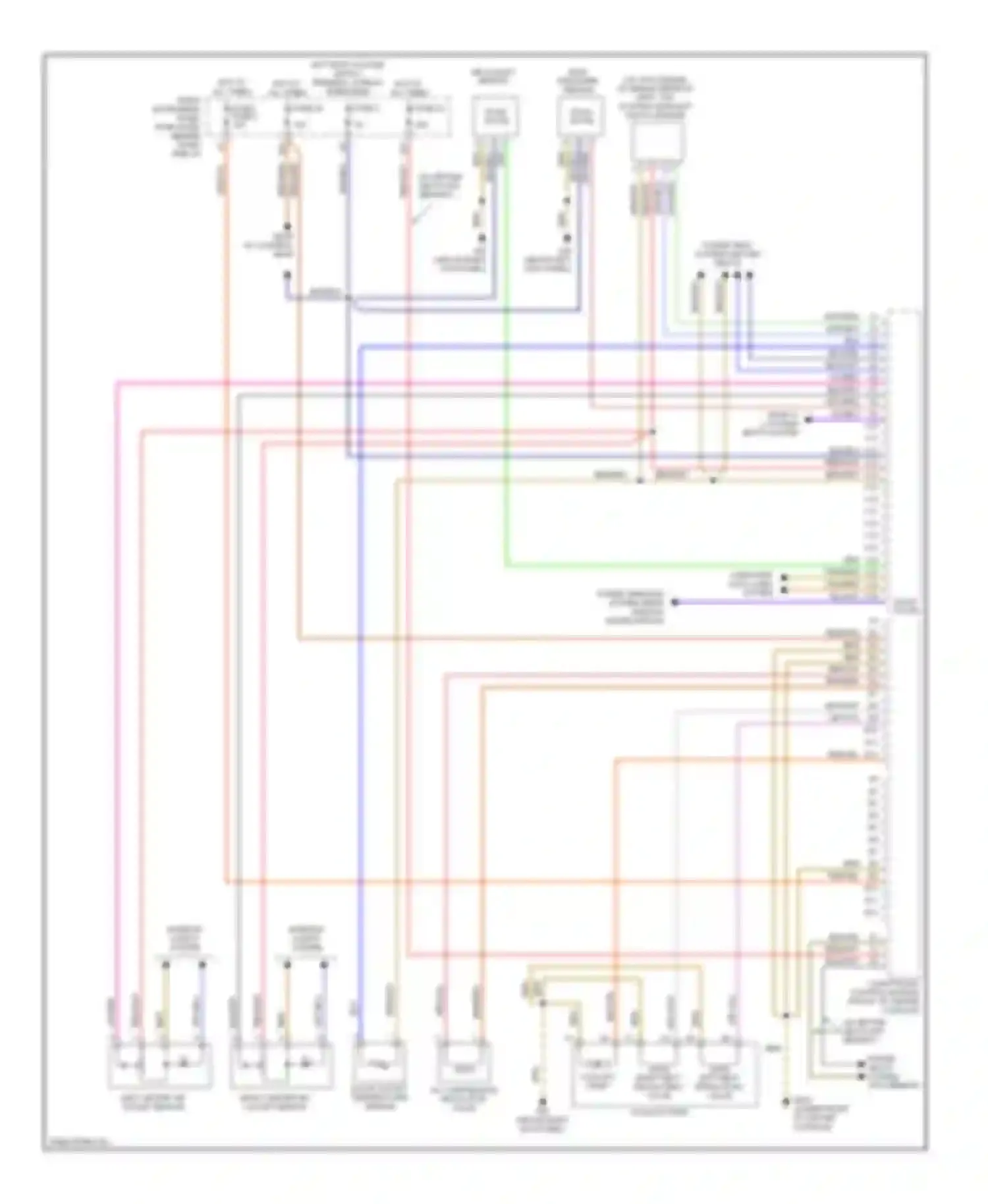 Wiring diagram red/wht for Audi A8 D3 facelift (2005-2007) (8 of 39)
