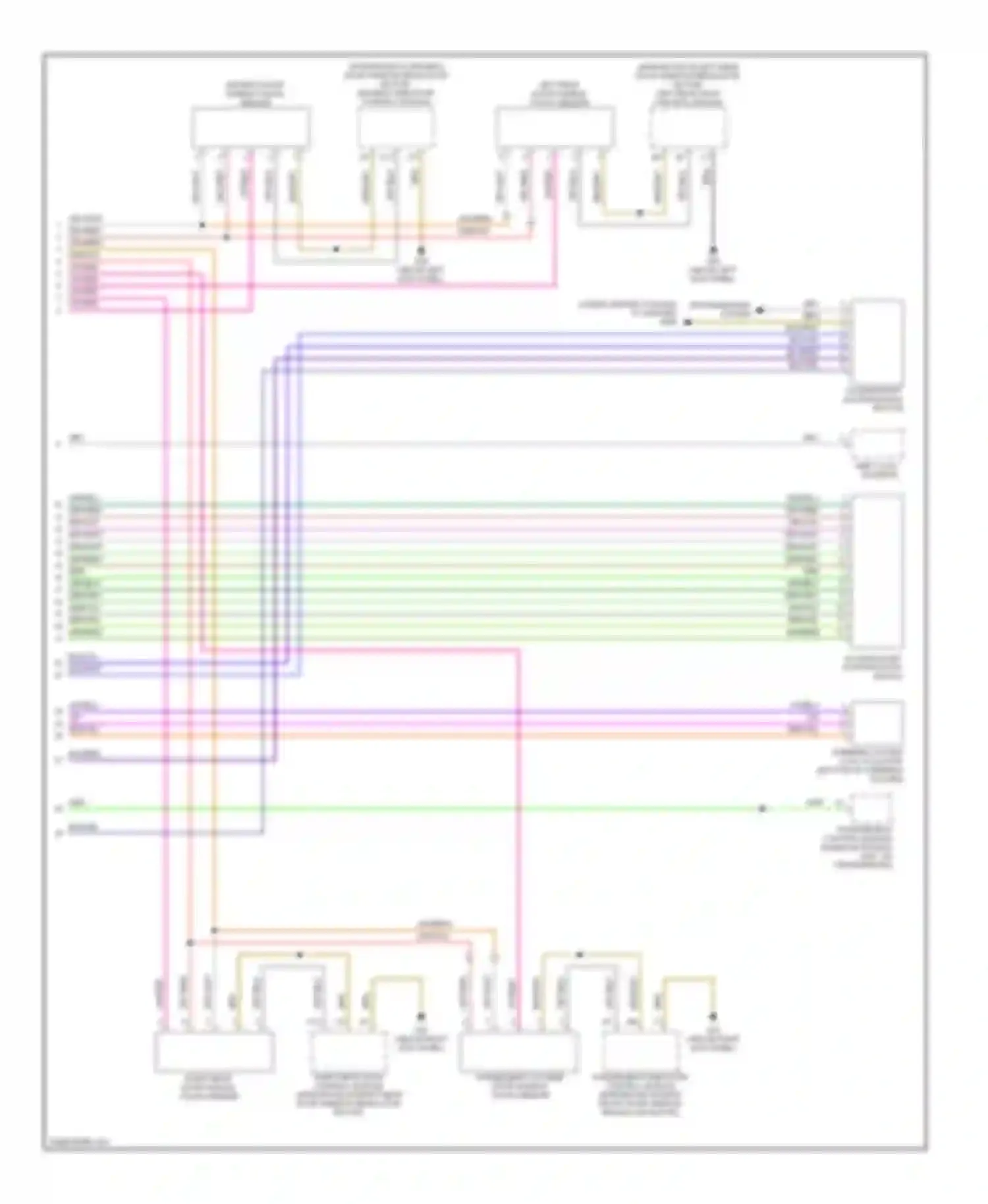 Wiring diagram vio for Audi A8 D3 facelift (2005-2007) (2 of 38)