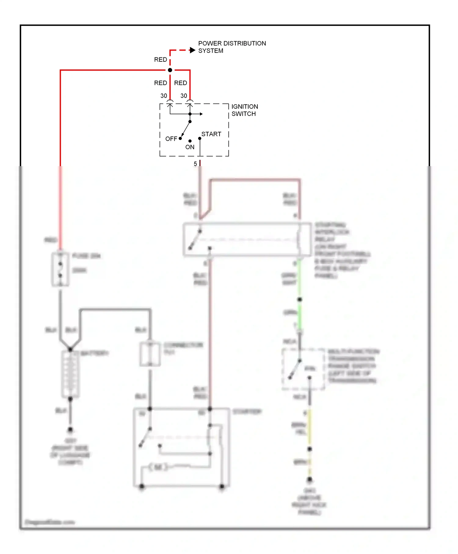 Audi A8 D3 (2002-2005) off wiring diagram  (15 of 17)