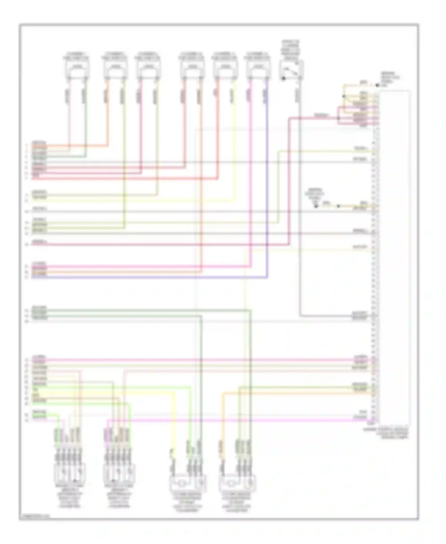 A8 Audi D4 (2010-2014): Wiring diagram engine performance 6.3l (11 of 11)
