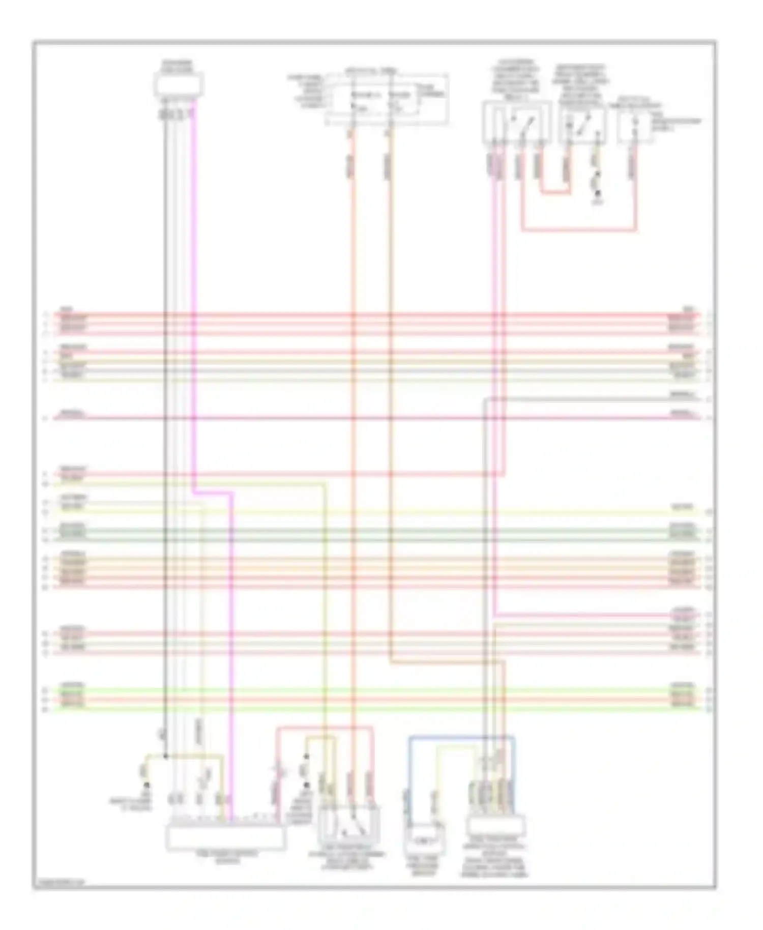 A8 Audi D4 (2010-2014): Wiring diagram engine performance 6.3l (7 of 11)