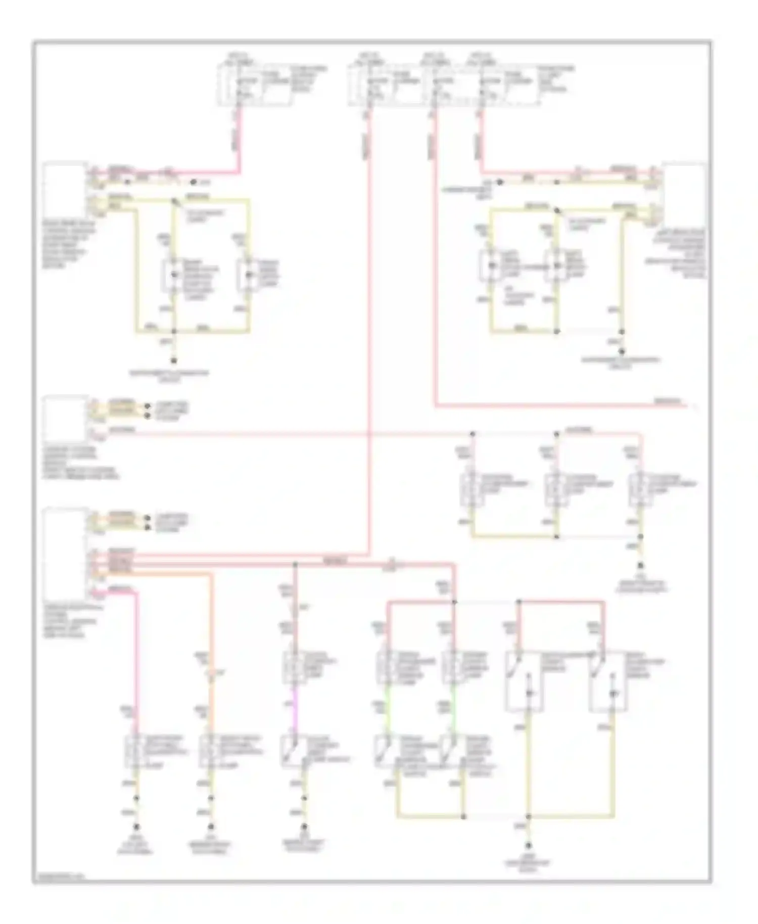 A8 Audi D4 (2010-2014): Courtesy lamp circuit (1 of 3)