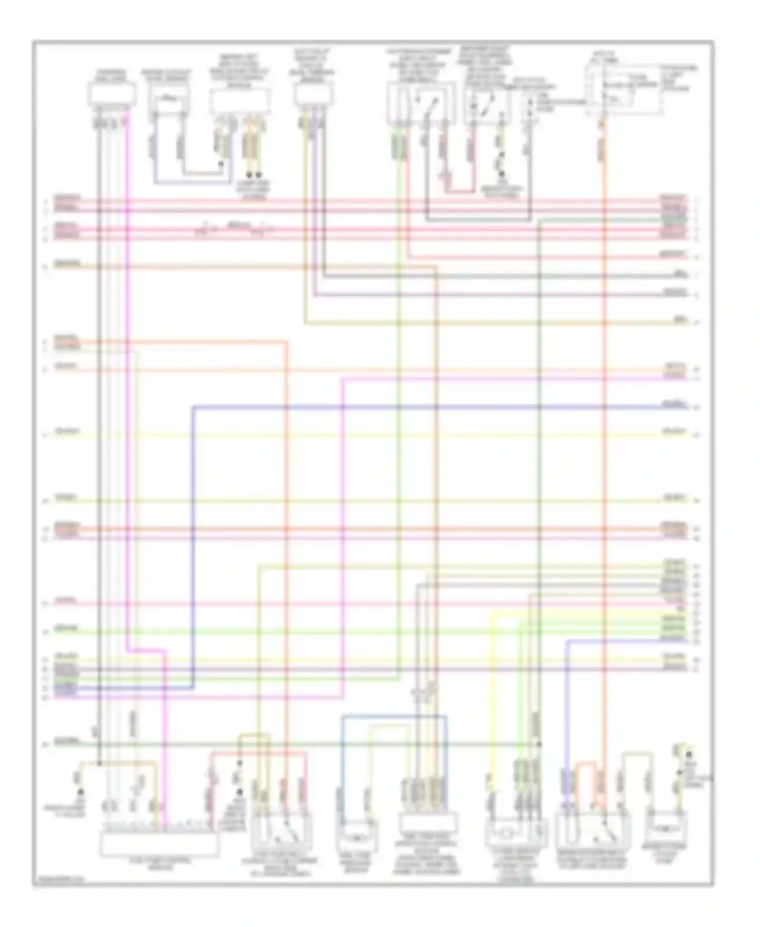 Wiring diagram blu/blk for Audi A8 D4 (2010-2014)