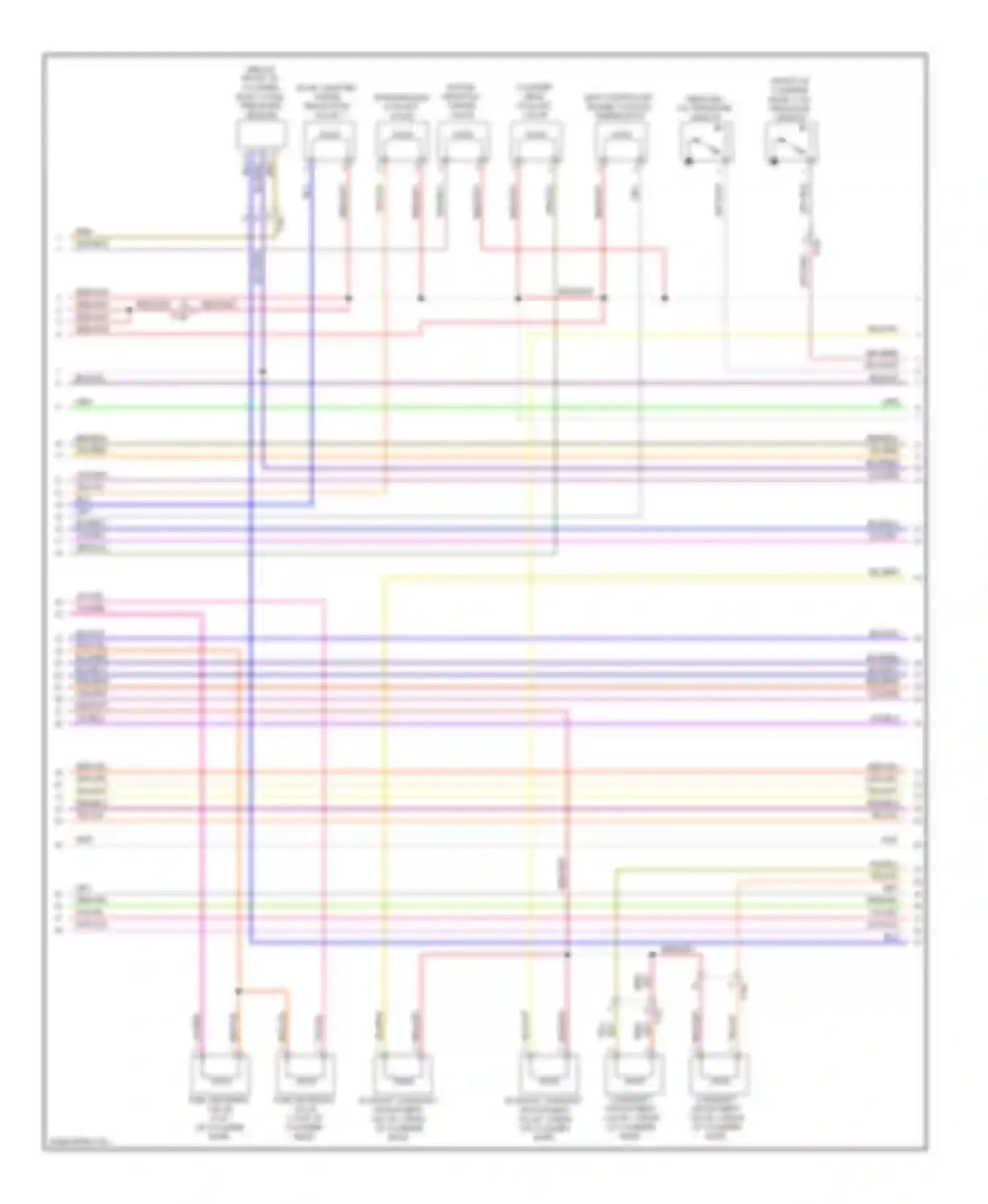 Wiring diagram brn/blk for Audi A8 D4 (2010-2014)