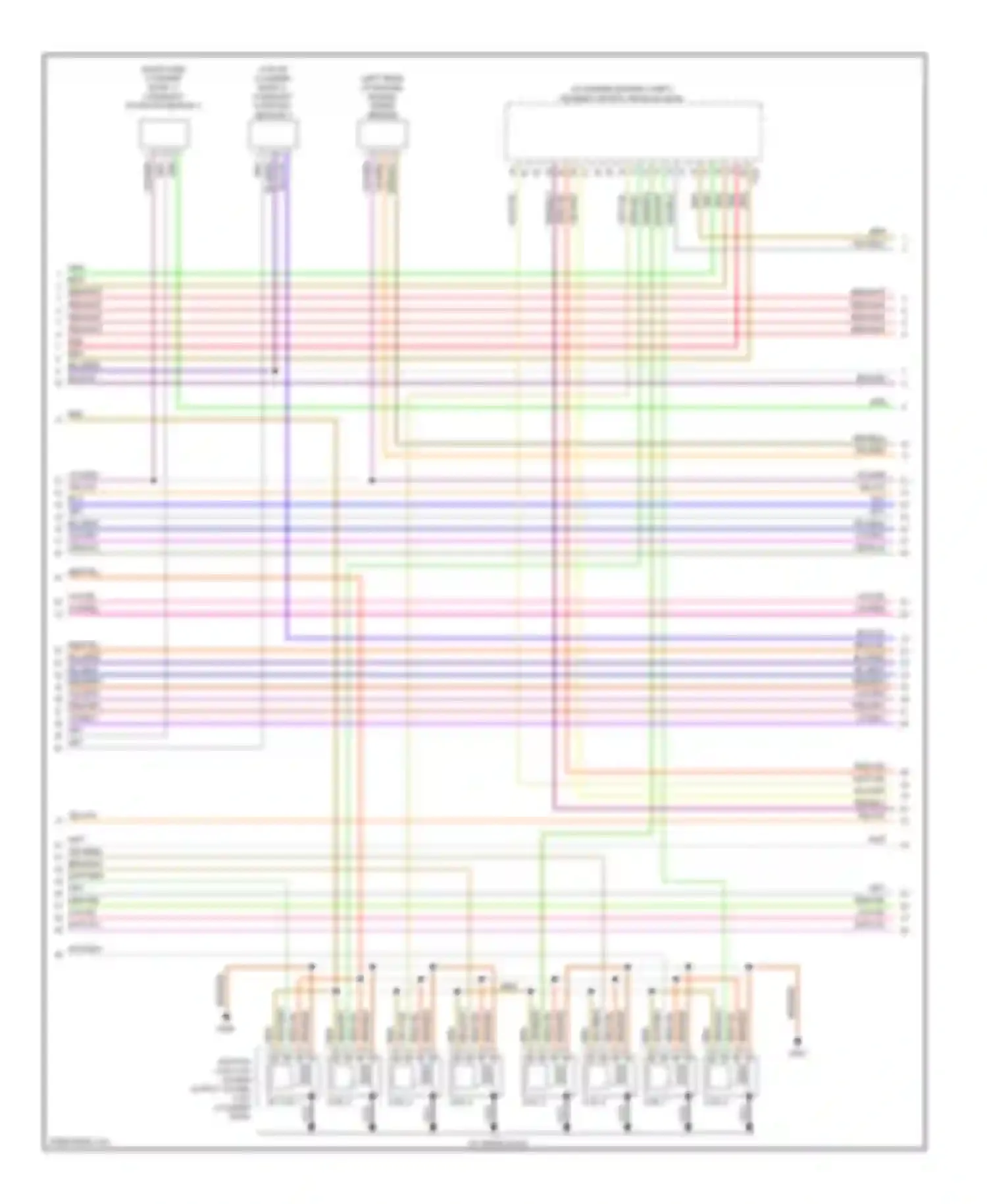 Wiring diagram coil 7 for Audi A8 D4 (2010-2014) (1 of 1)
